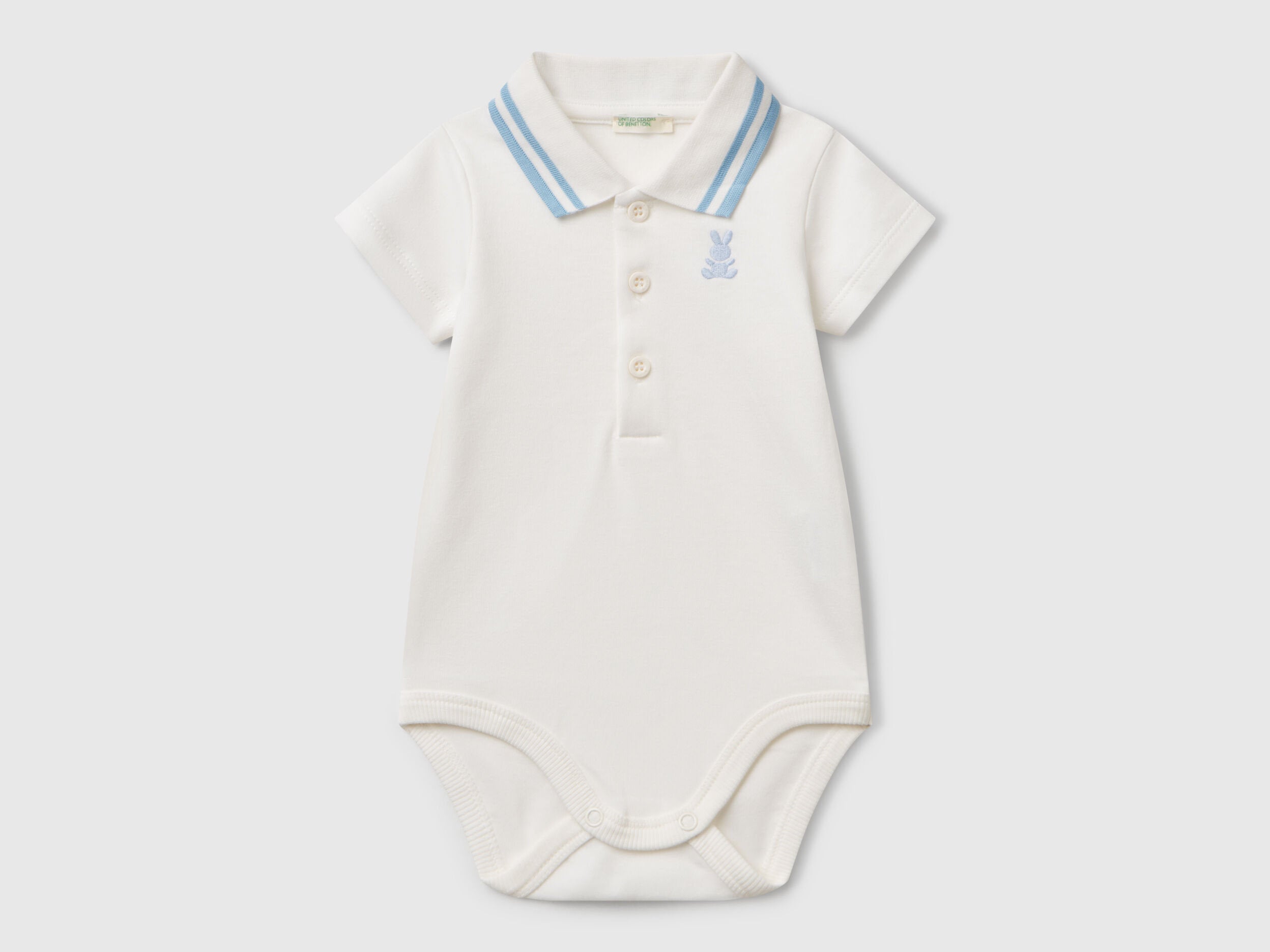 Benetton_Polo Bodysuit in Cotton_3CDIAB00M_074_01