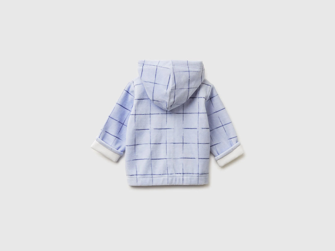 Benetton_Sky Blue_Check Chenille Sweatshirt_3EOAA501Q_72P_02