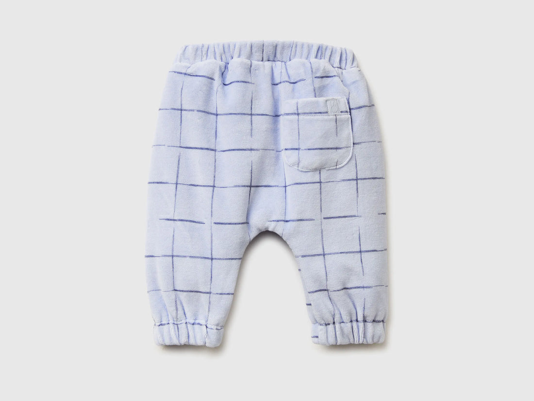 Benetton_Blue_Check Chenille Trousers_3EOAAF02I_72P_02