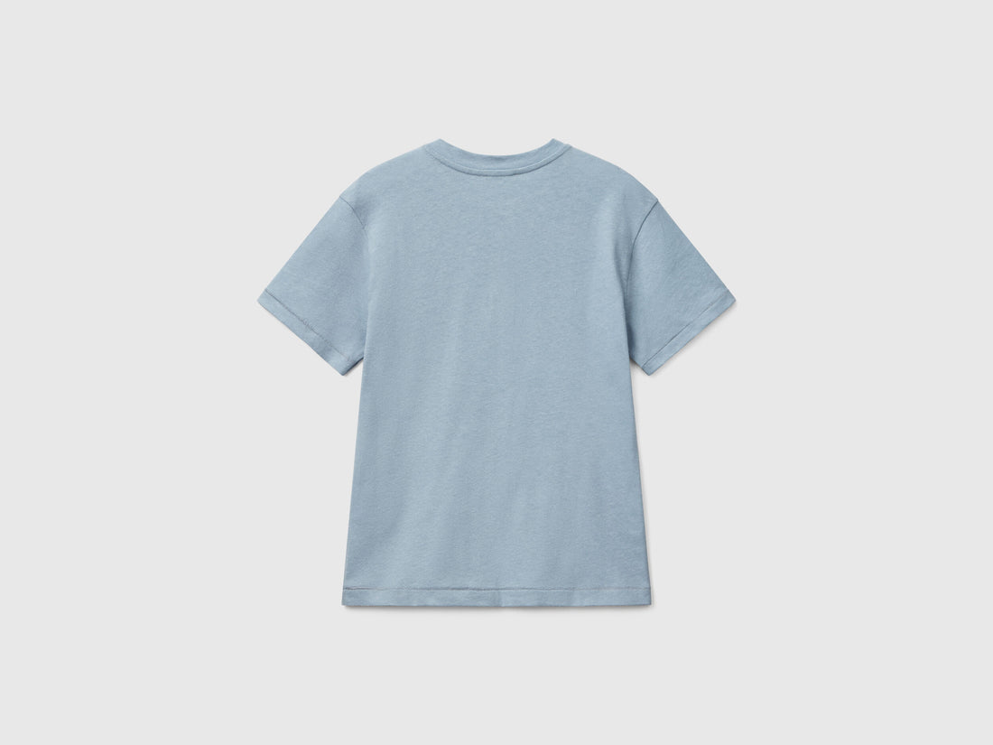 Benetton_T-Shirt with Henley Neck_3F4JC10NN_2F9_02