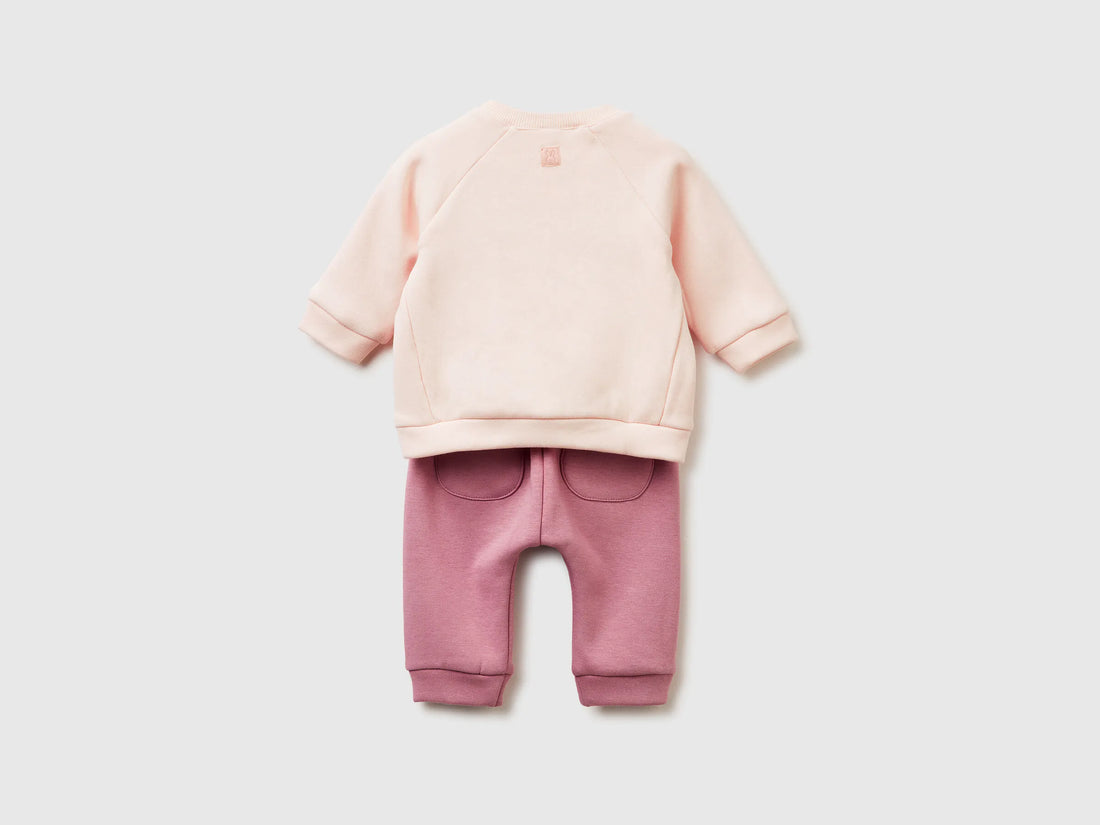 Benetton_Soft Pink_Set with Animal Embroidery_3FTZAK01D_903_02