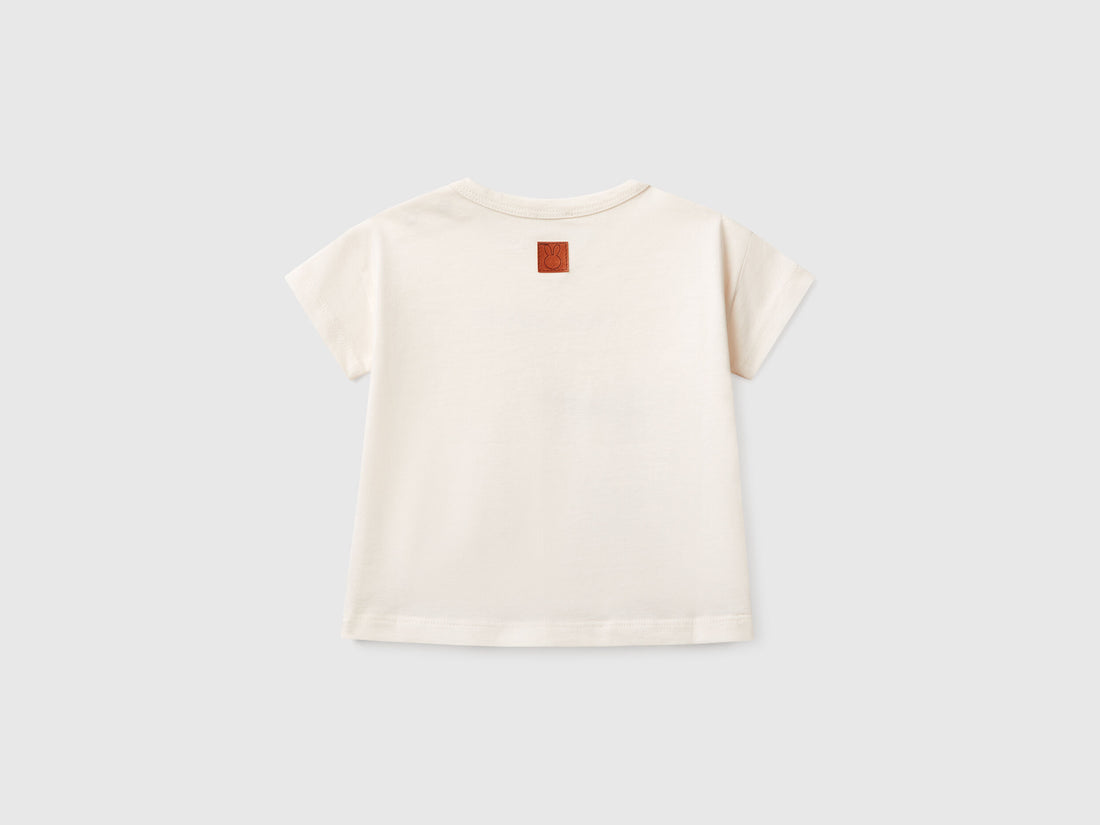 Benetton_Boxy Fit T-Shirt with Print_3I1XA105R_0R2_02