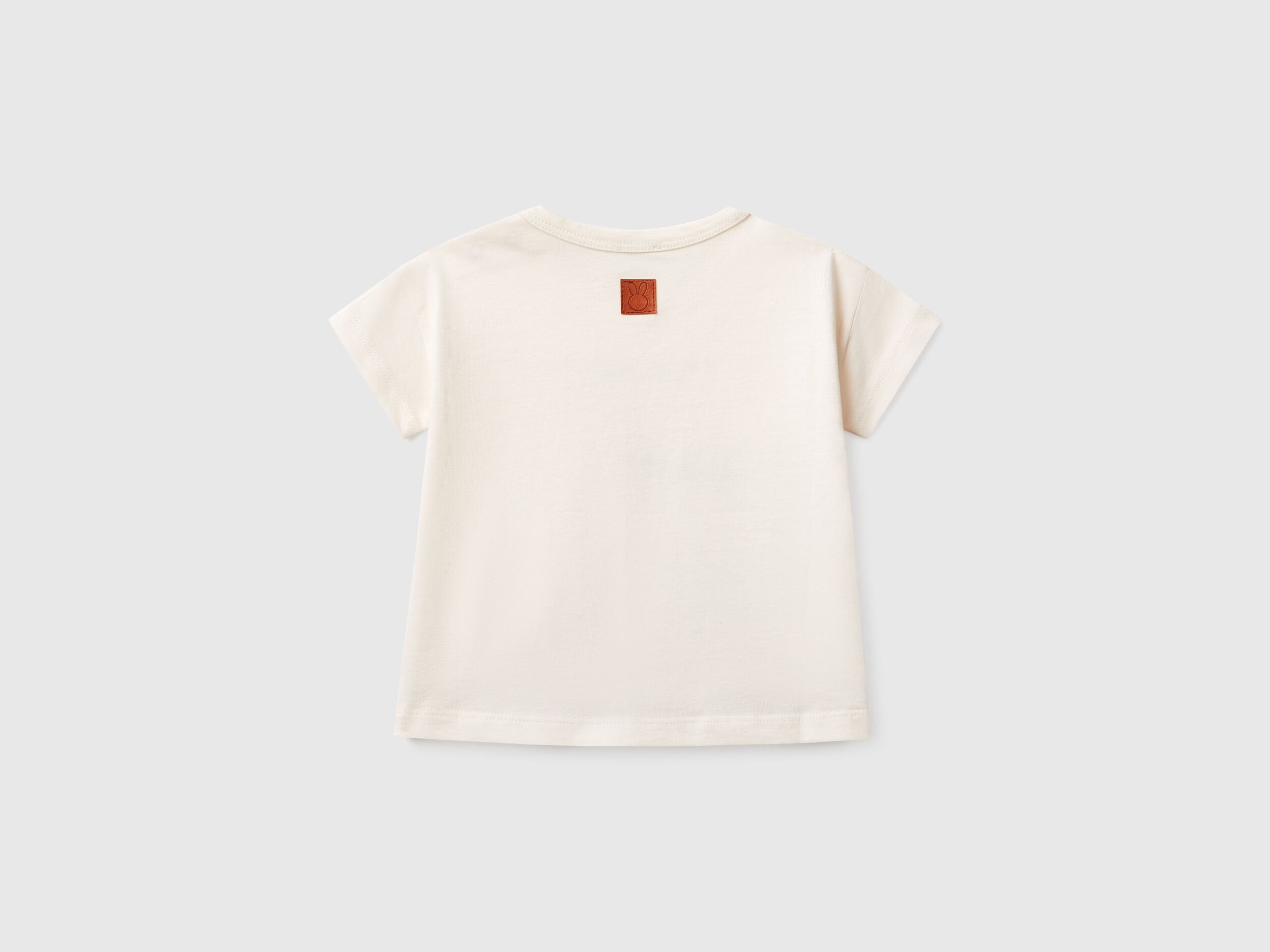 Benetton_Boxy Fit T-Shirt with Print_3I1XA105R_0R2_02