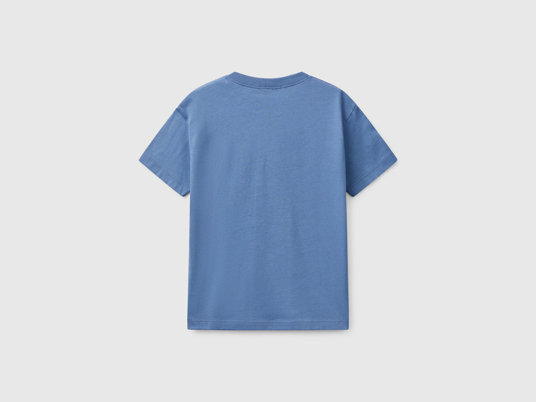 Benetton_Short Sleeve T-Shirt in 100% Cotton_3I1XC10N3_11W_02