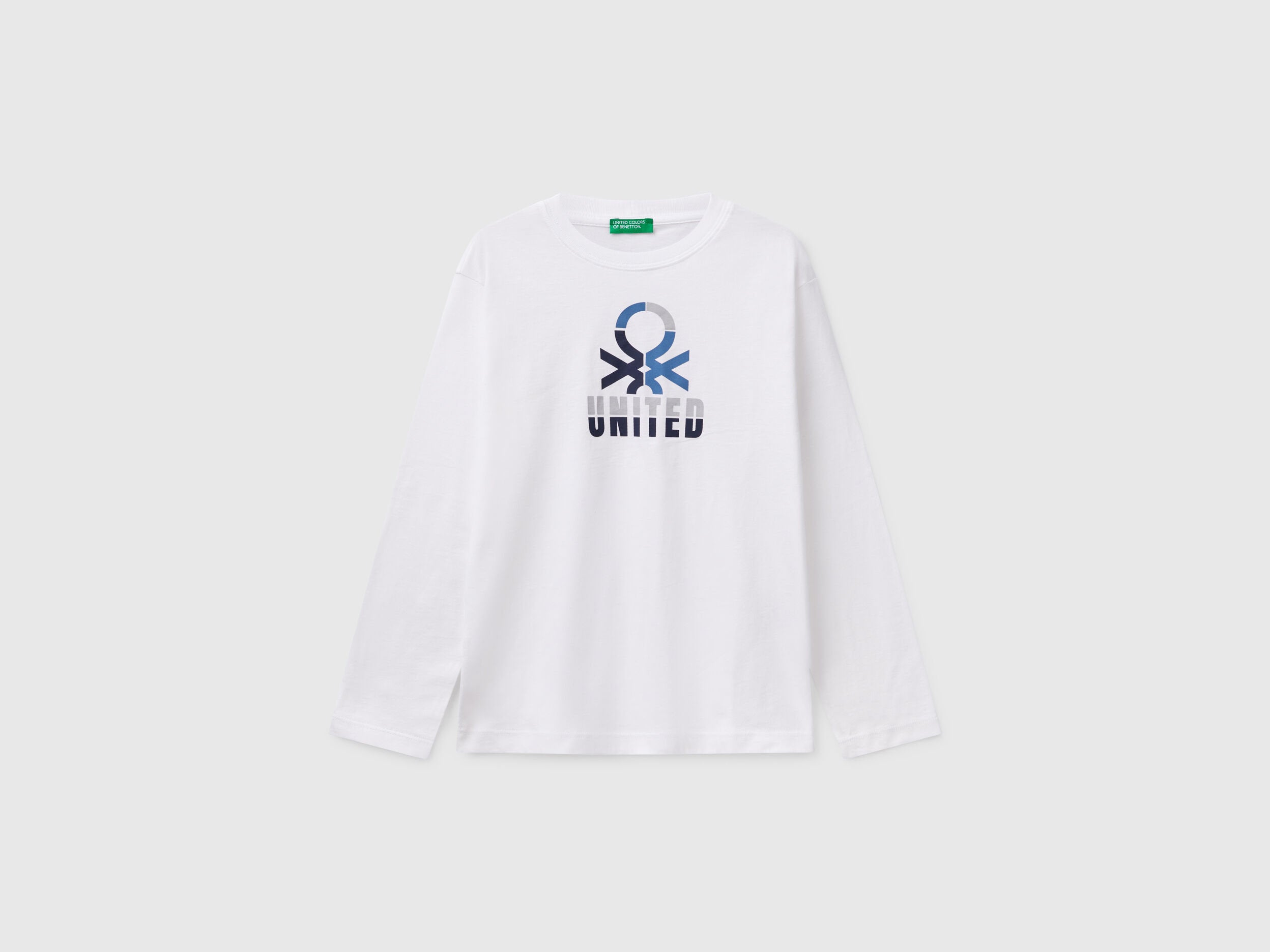 Benetton_Organic Cotton T-Shirt_3I1XC10N5_101_01