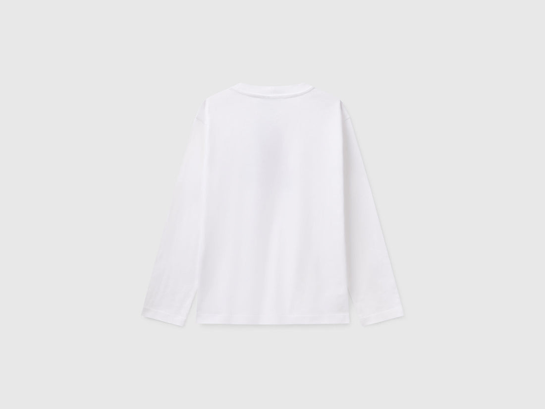 Benetton_Organic Cotton T-Shirt_3I1XC10N5_101_02