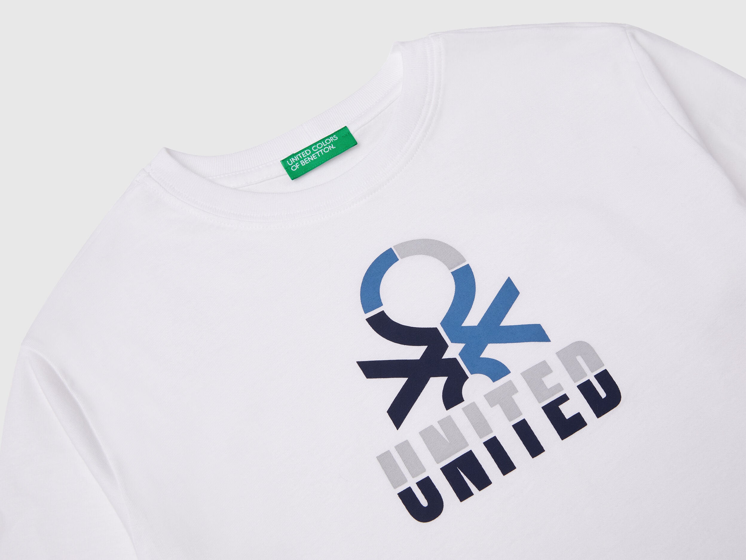 Benetton_Organic Cotton T-Shirt_3I1XC10N5_101_03