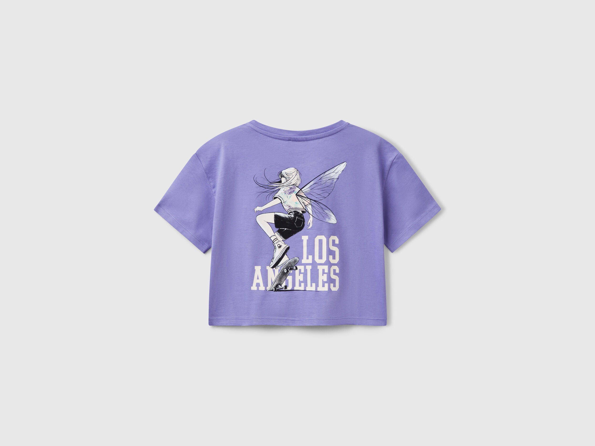 Benetton_Boxy Fit T-Shirt with Back Print_3I1XC10N8_1W6_02