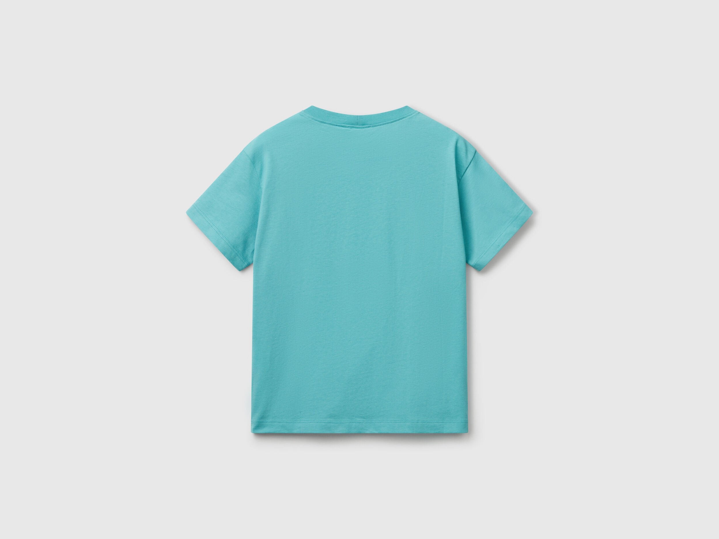 Benetton_T-Shirt with Logo_3I1XC10OO_08N_02