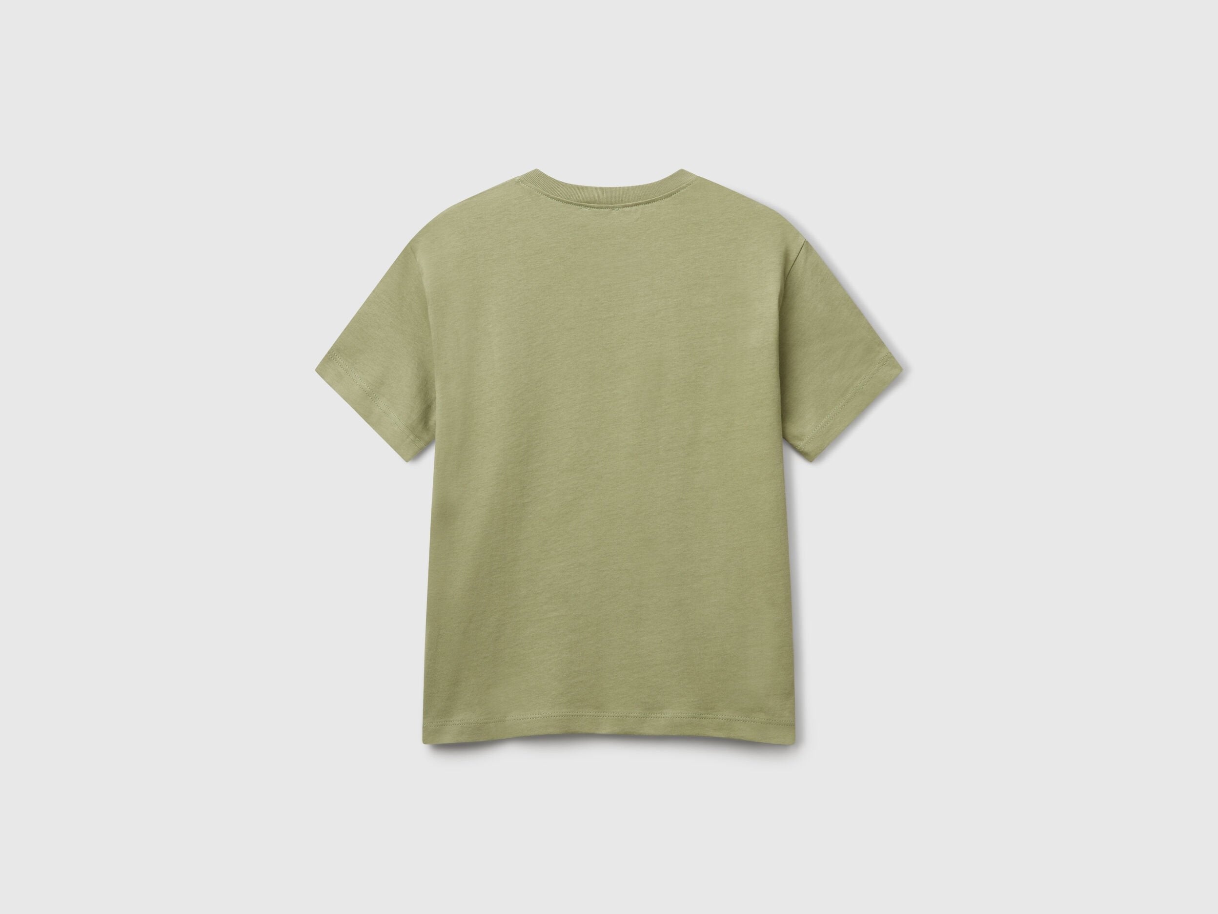 Benetton_T-Shirt with Logo_3I1XC10OO_26K_02