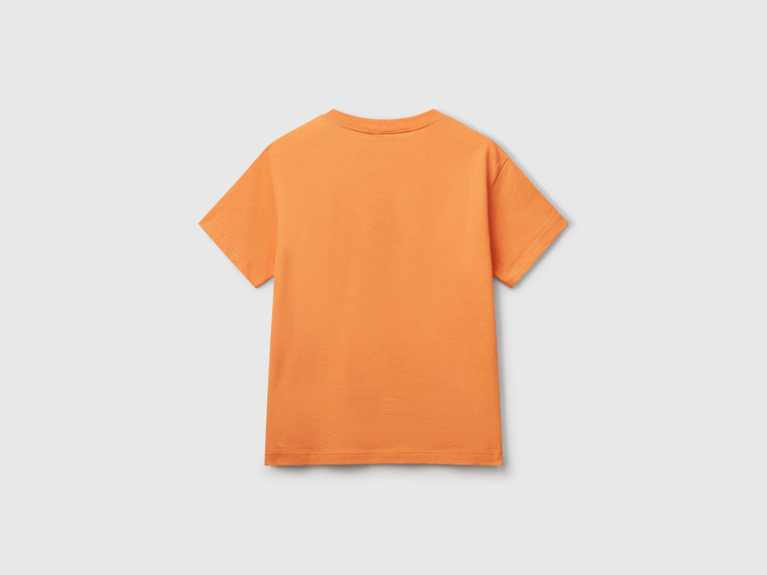 Benetton_T-Shirt with Logo_3I1XC10OO_2L2_02