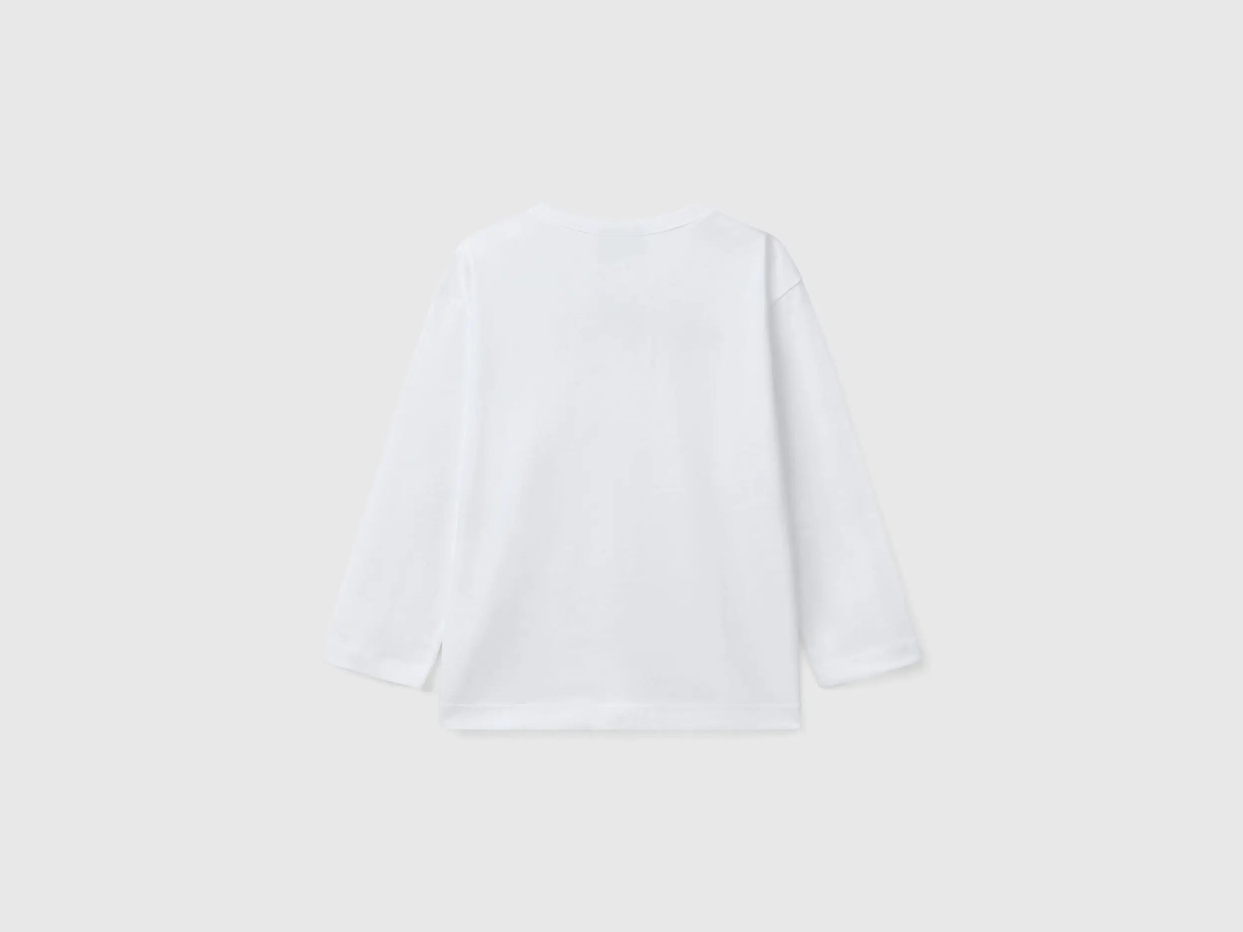 Benetton_Organic Cotton T-Shirt_3I1XG10HS_101_02
