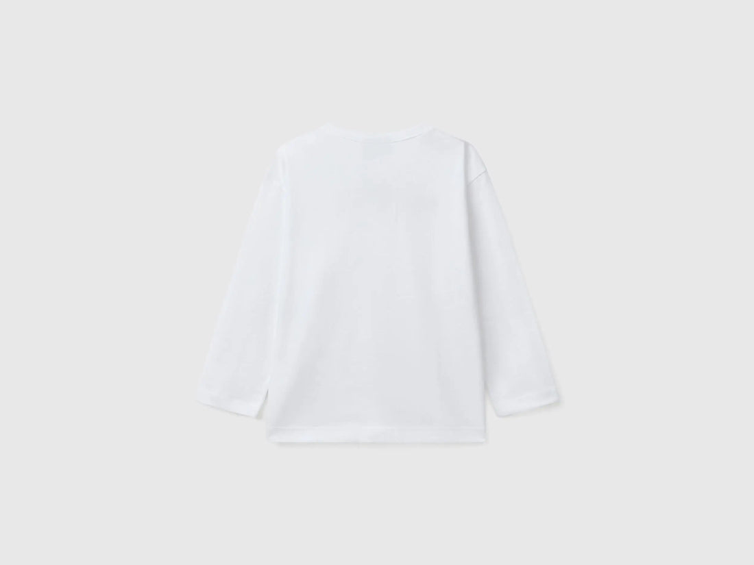 Benetton_Organic Cotton T-Shirt_3I1XG10HS_101_02
