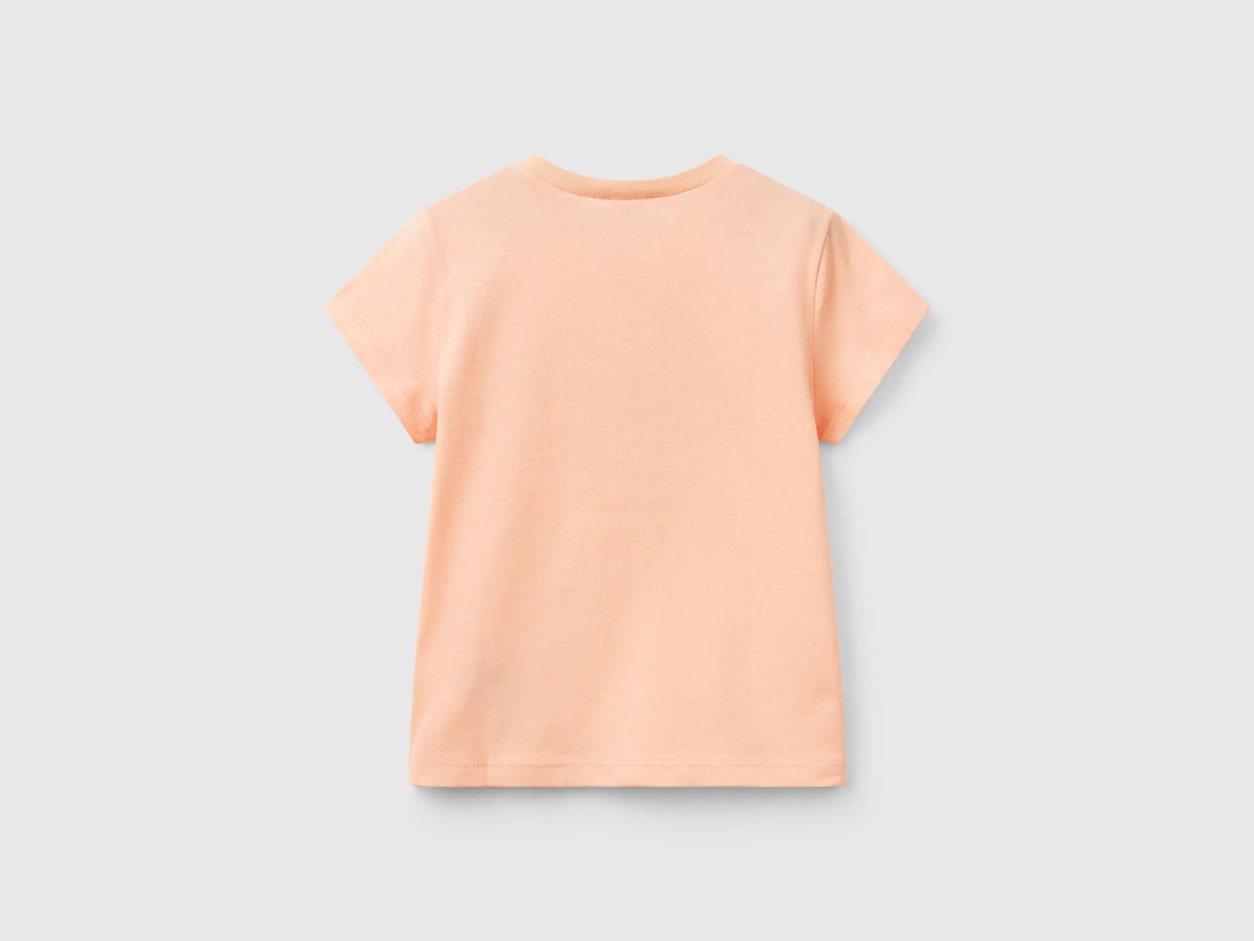 Benetton_T-Shirt with Glitter Print_3I1XG10HU_194_02