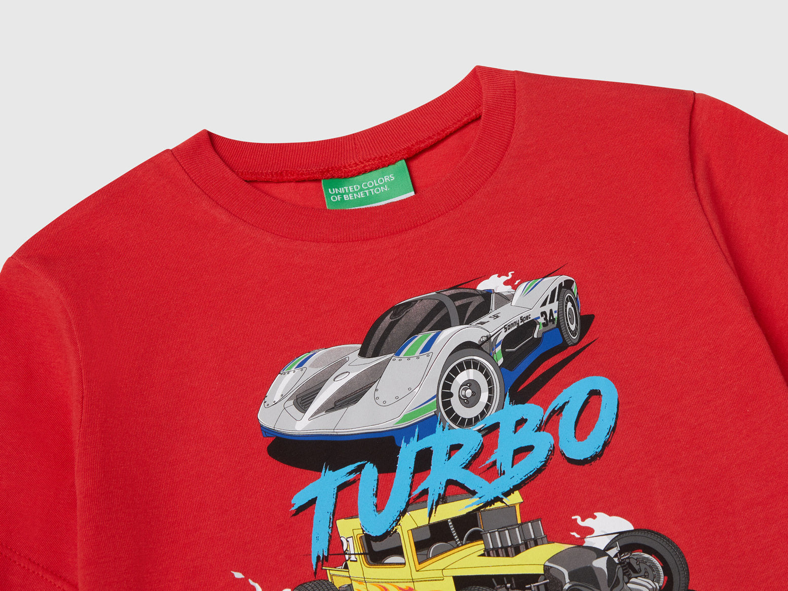 Benetton_Hot Wheels Cotton T-Shirt_3I1XG10I3_19Q_03