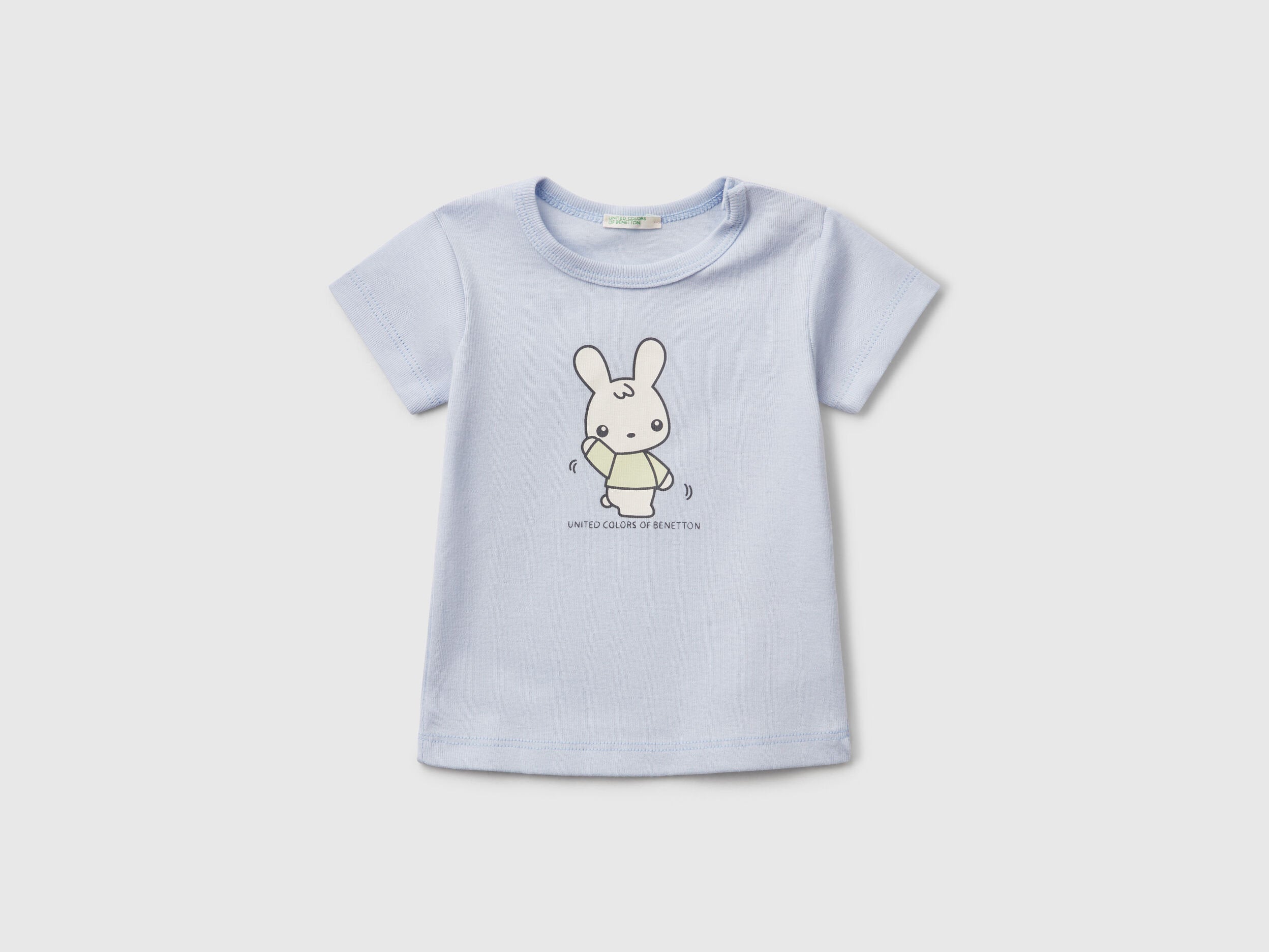 Benetton_Cotton T-Shirt_3I9WA1062_081_01