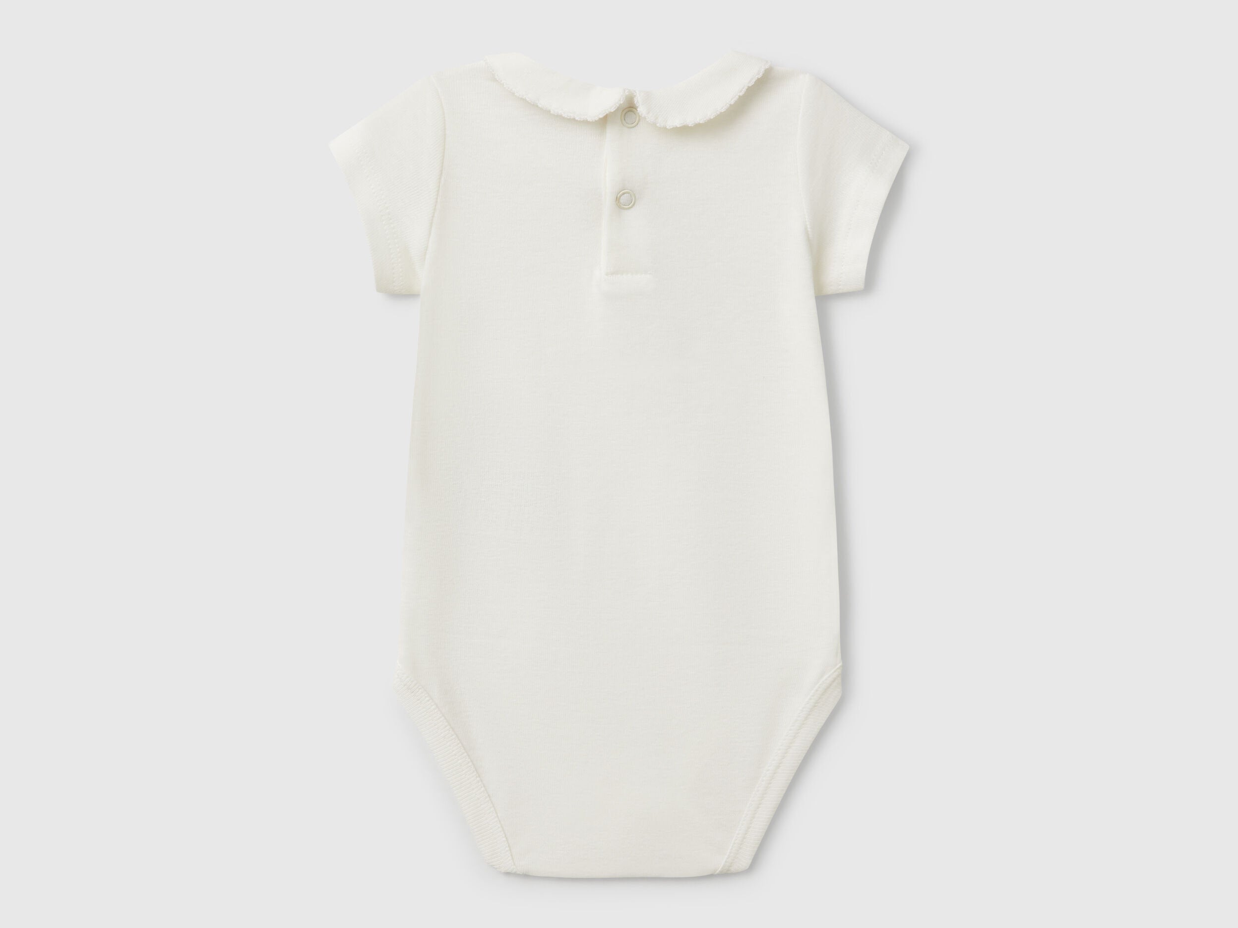 Benetton_Bodysuit with Cotton Collar_3I9WAB00Q_074_02