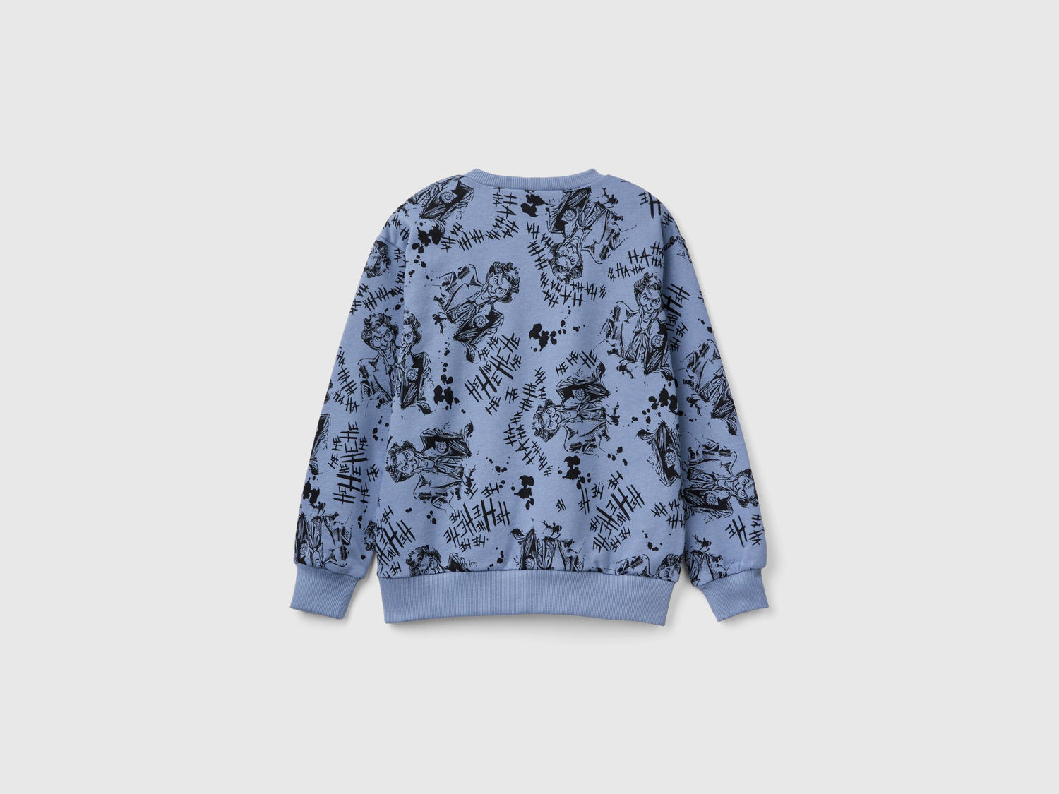 ©&ª Dc Comics Joker Sweatshirt in Organic Cotton_3IIMC10MH_79H_02