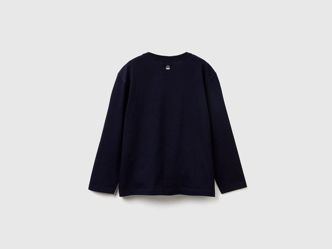 Benetton_Dark Blue_Crew Neck Sweatshirt ©Harvard University_3IVWC10PW_016_02