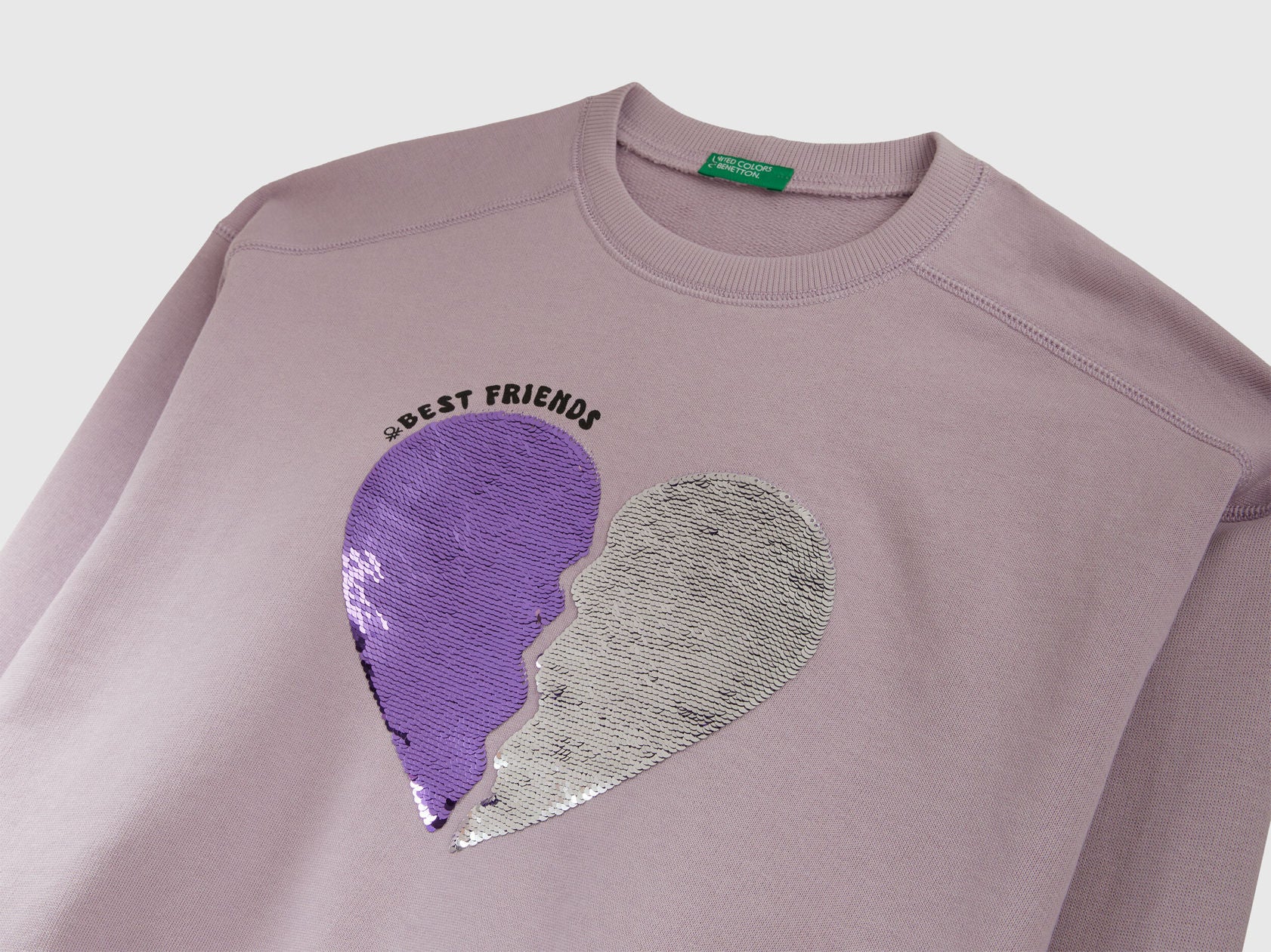 Benetton_Lavender_Sweatshirt with Sequins_3J68C10QI_0W1_03