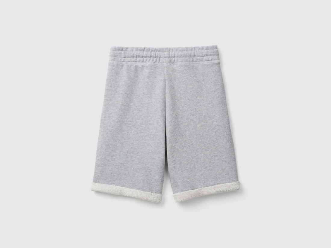 Benetton_Bermudas in Pure Cotton Sweat_3J68C901G_501_02