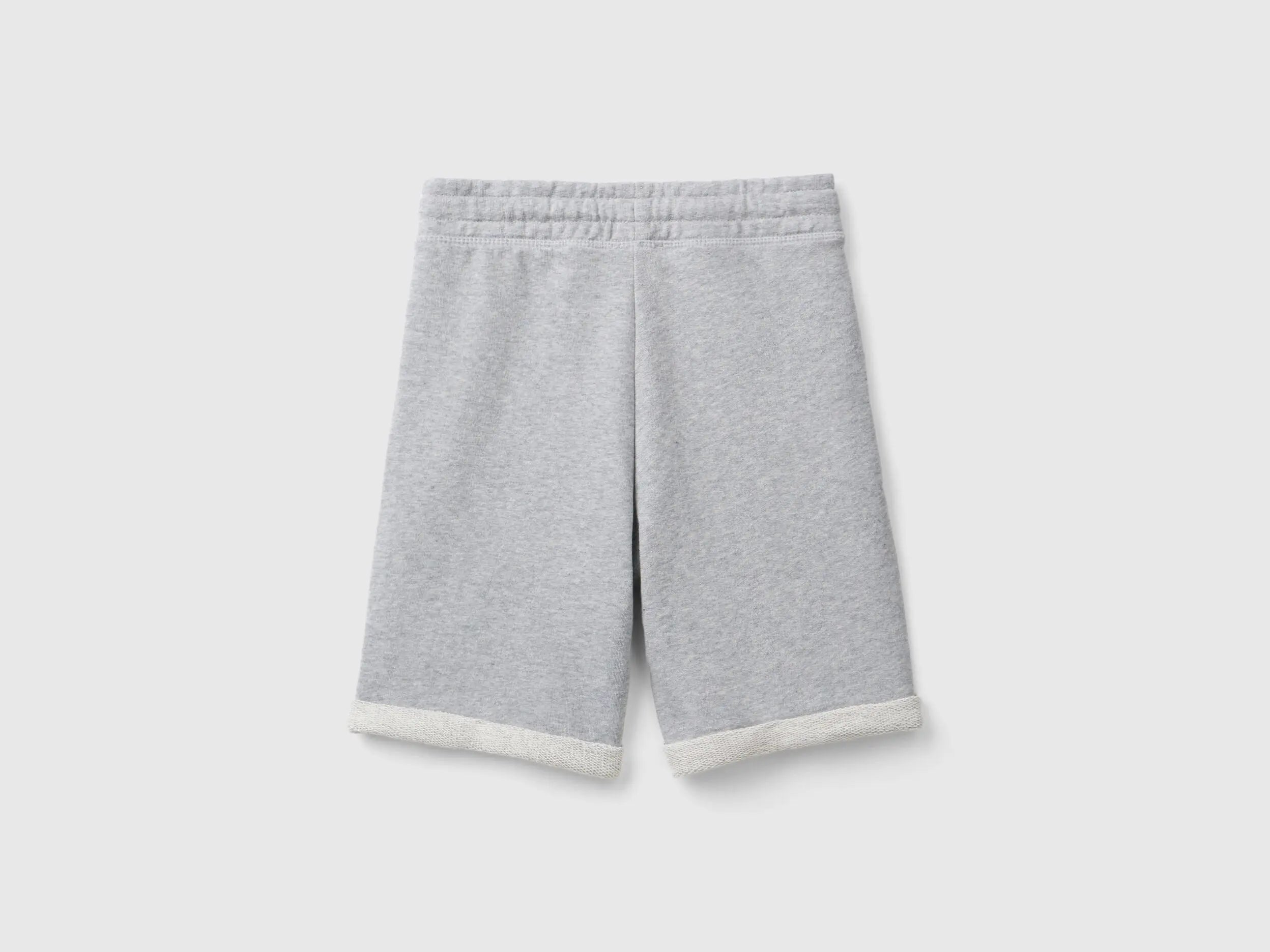 Benetton_Bermudas in Pure Cotton Sweat_3J68C901G_501_02
