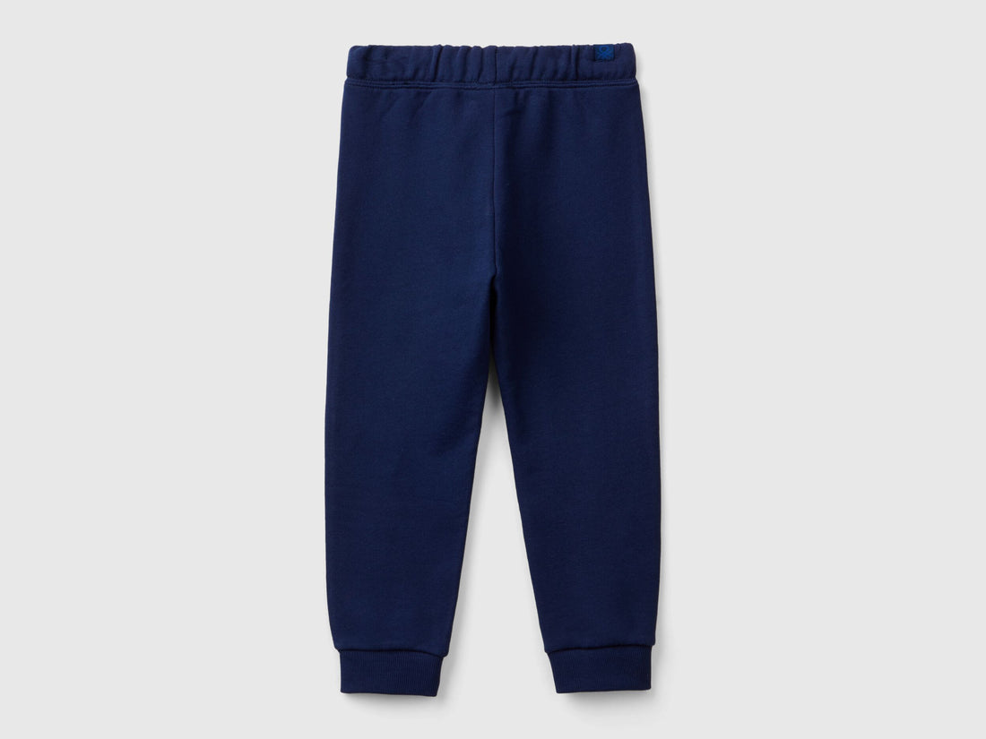Benetton_Blue_Regular Fit Sweat Joggers_3J68GF027_252_02