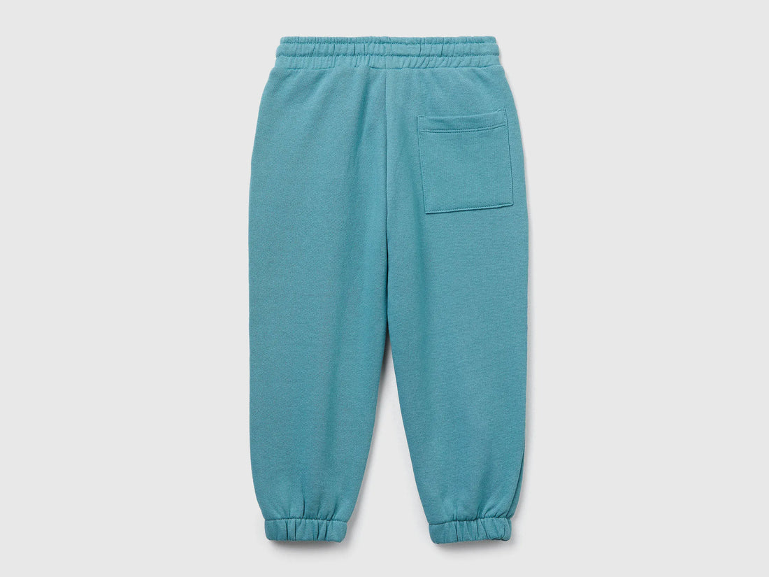 Benetton_Sky Blue_Relaxed Joggers with Drawstring_3J68GF04Z_33K_02