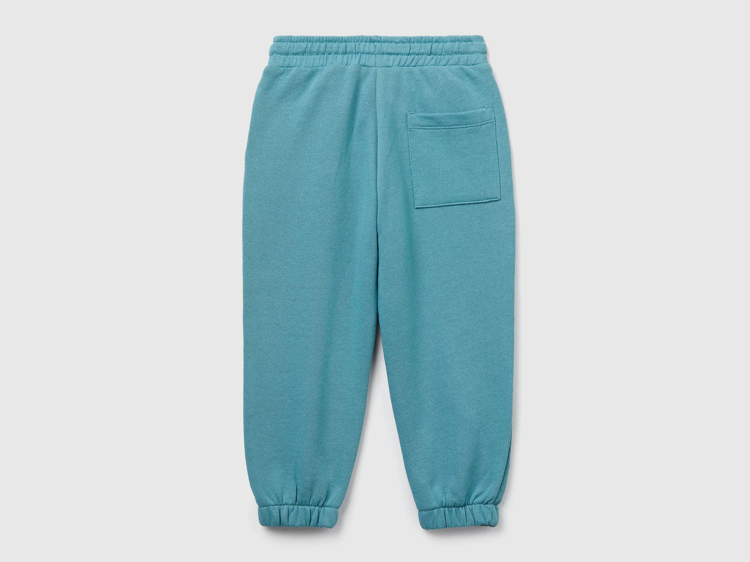 Benetton_Sky Blue_Relaxed Joggers with Drawstring_3J68GF04Z_33K_02