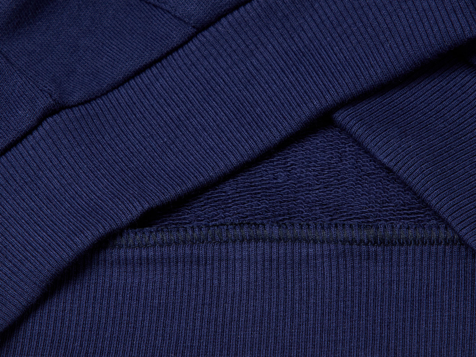 Benetton_Dark Blue_Cotton Sweatshirt with Zip_3J70G5033_252_03