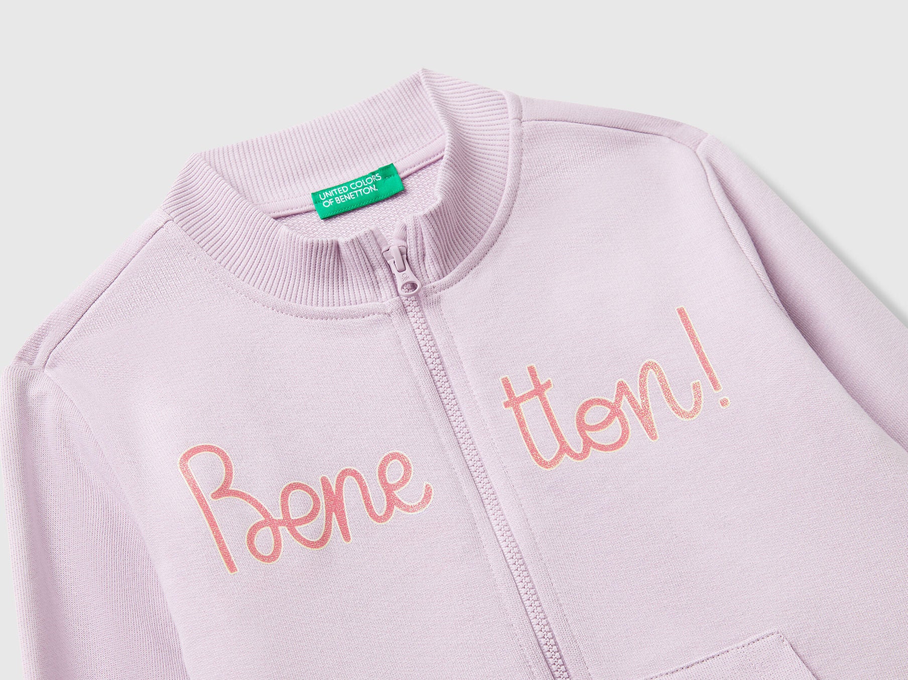 Benetton_Lavender_Hoodie with Glittery Print_3J70G503U_0W1_03