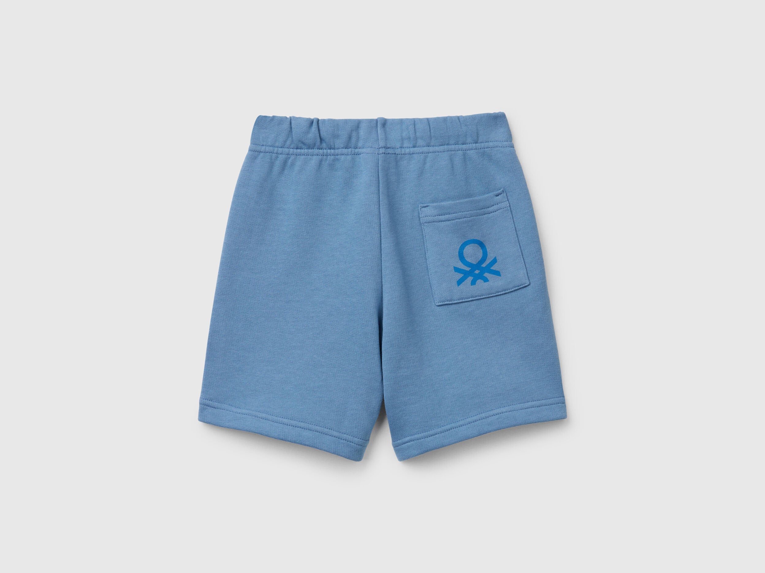 Benetton_Bermuda Shorts in Cotton Fleece_3J70G900P_11W_02