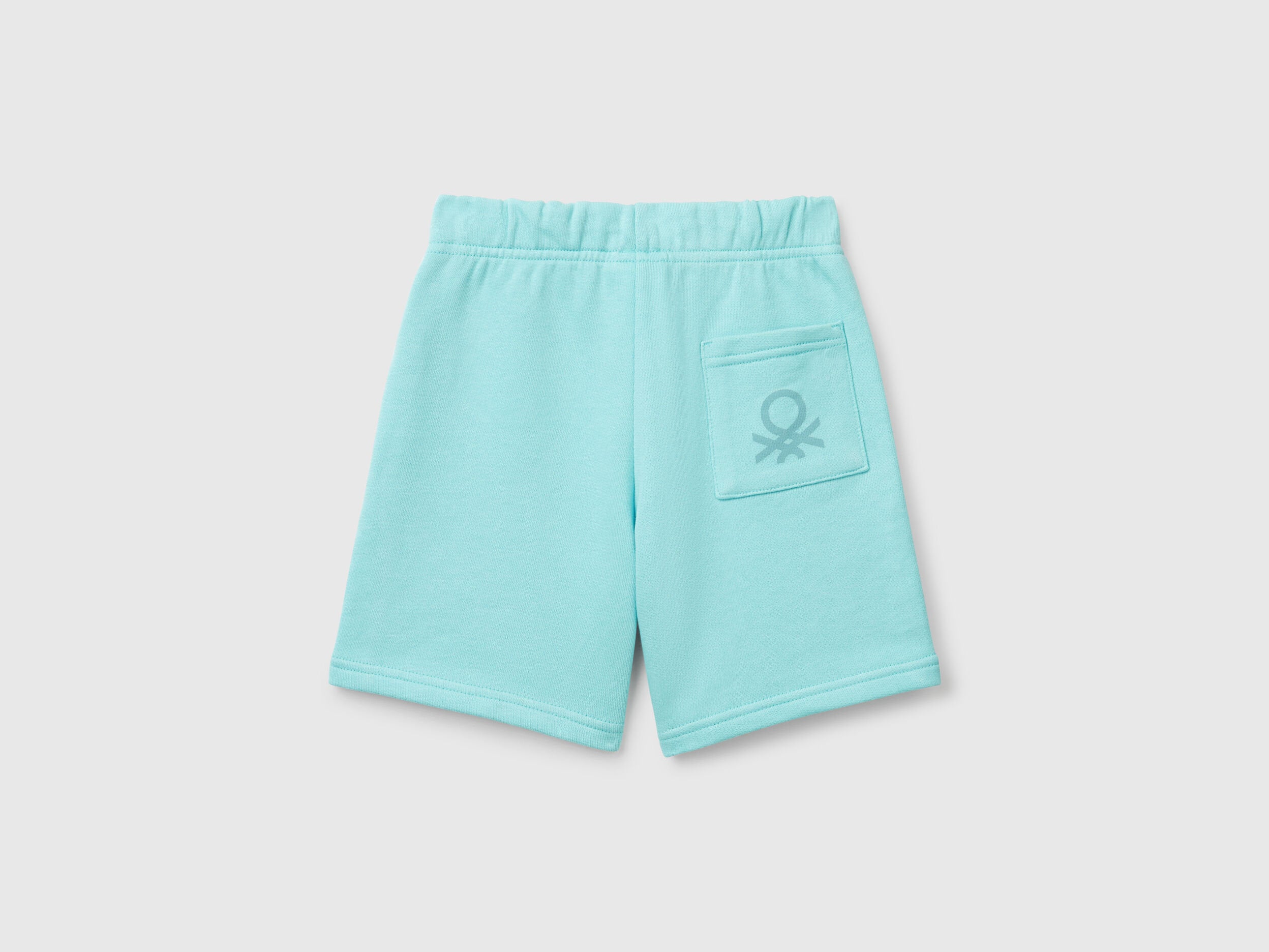 Benetton_Bermuda Shorts in Cotton Fleece_3J70G900P_18T_02