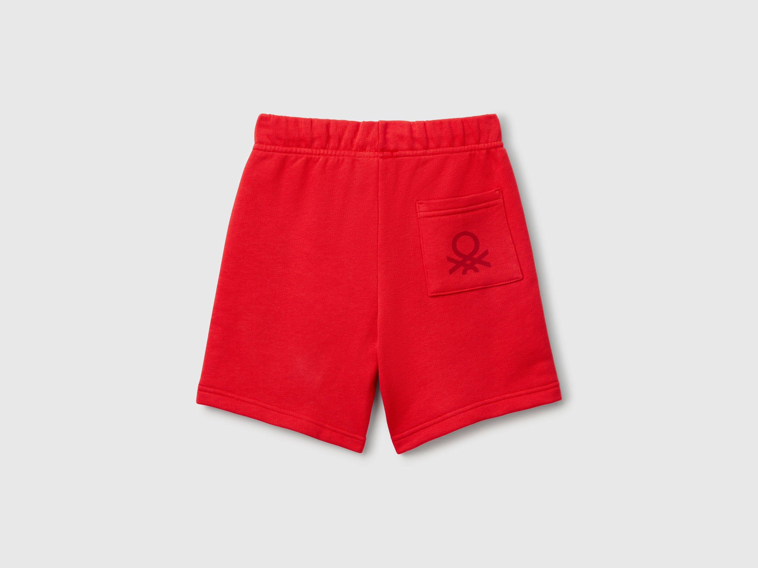 Benetton_Bermuda Shorts in Cotton Fleece_3J70G900P_19Q_02