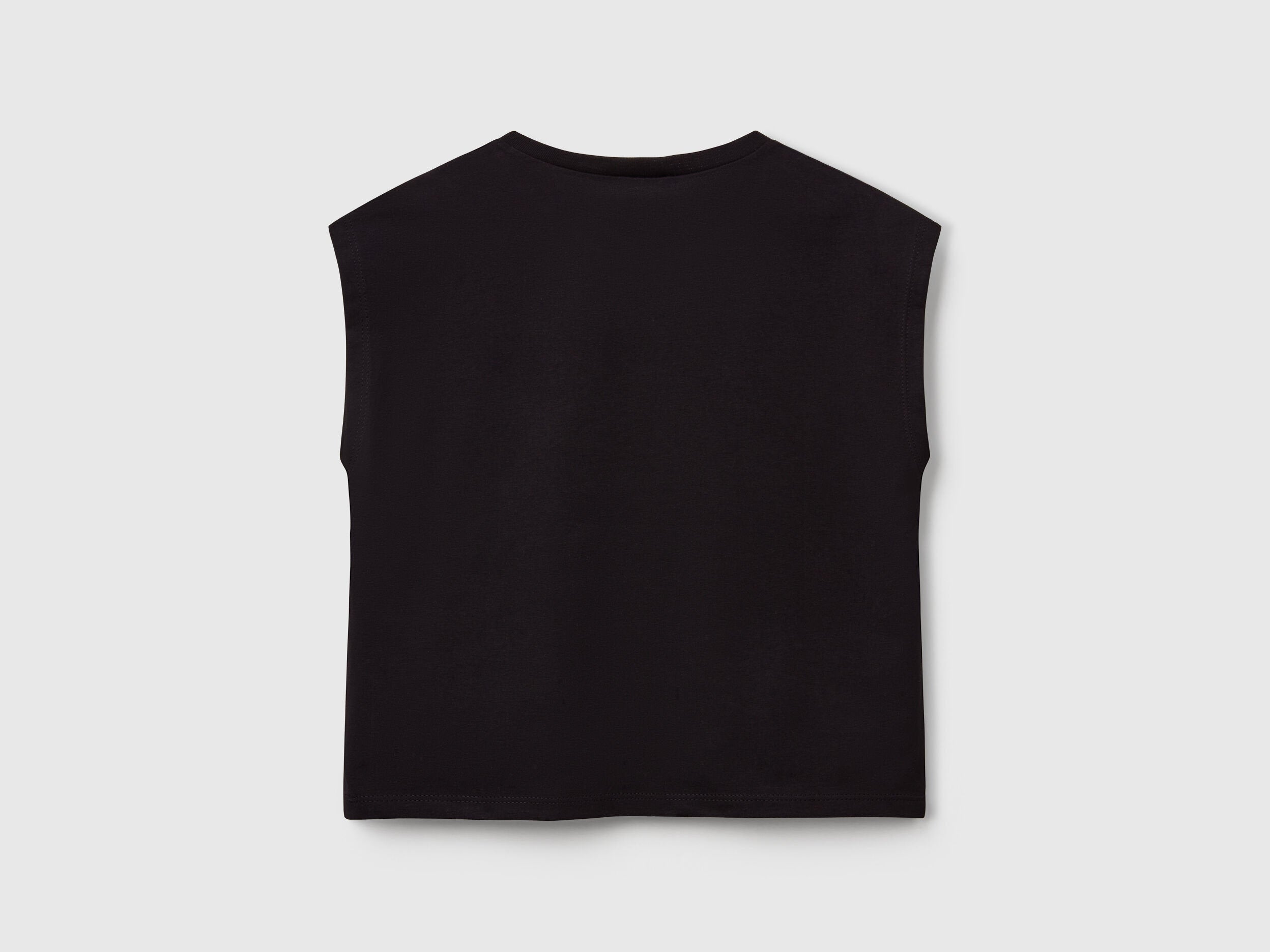 Benetton_T-Shirt with Neon Print_3JERC10PB_100_02