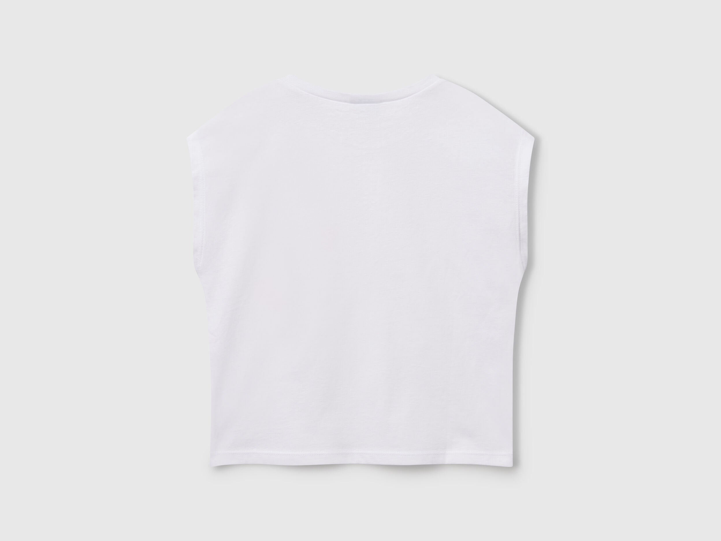 Benetton_T-Shirt with Neon Print_3JERC10PB_101_02