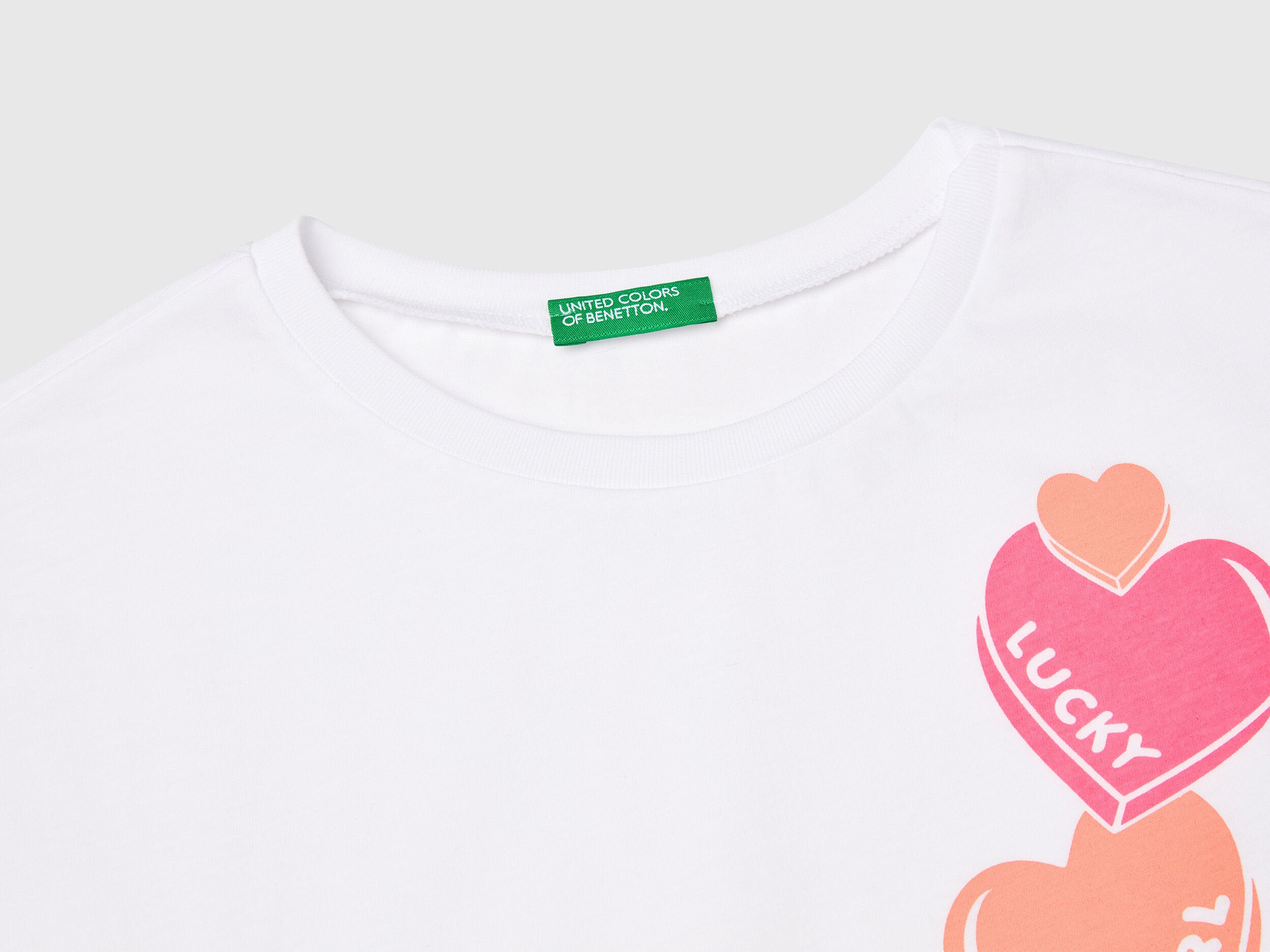 Benetton_T-Shirt with Neon Print_3JERC10PB_101_03