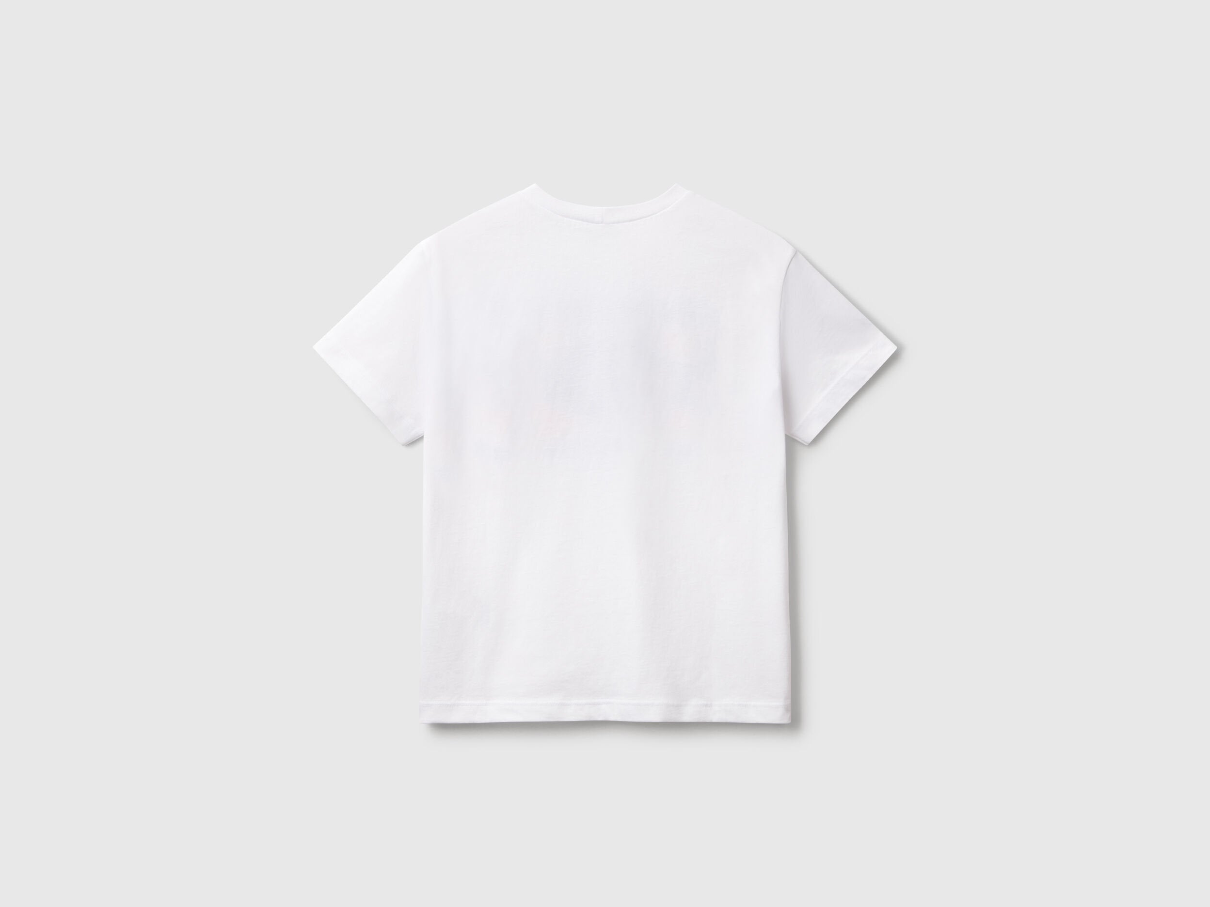 Benetton_T-Shirt with Neon Print_3JERC10PE_101_02