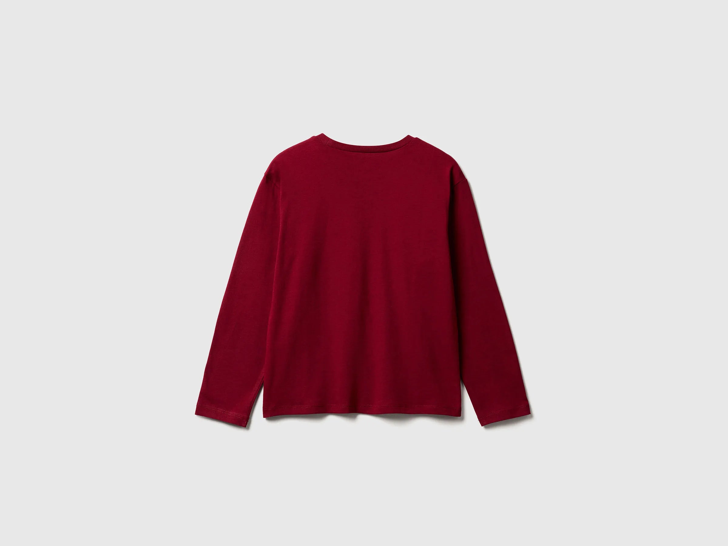 Benetton_Burgundy_T-Shirt with Print_3JERC10QM_236_02