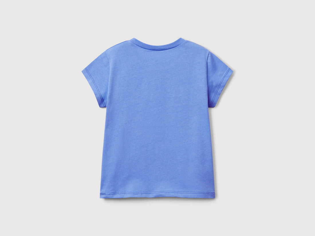 Benetton_T-Shirt with Neon Print_3JERG10J3_39Y_02