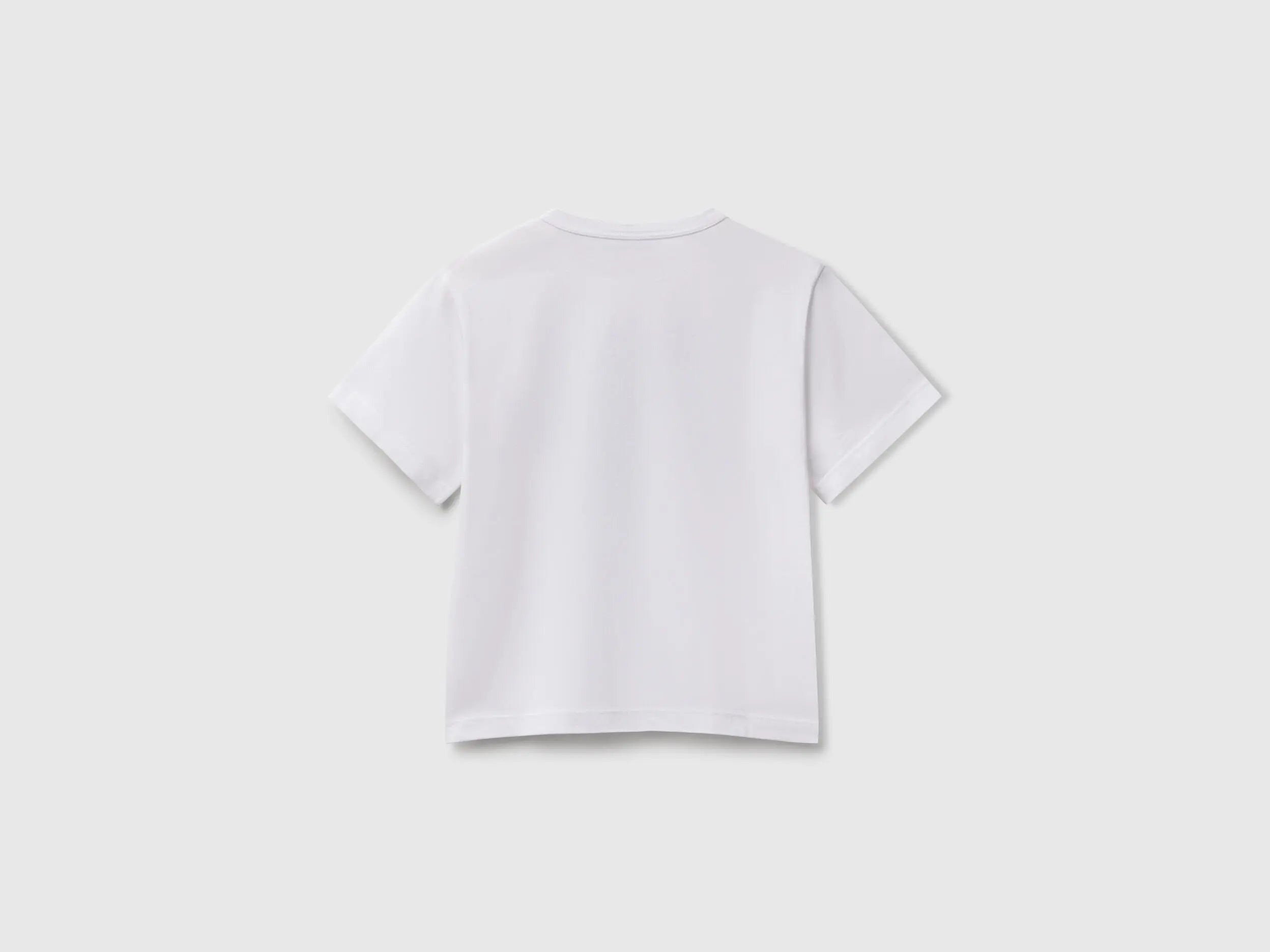 Benetton_T-Shirt with Neon Print_3JERG10JQ_101_02