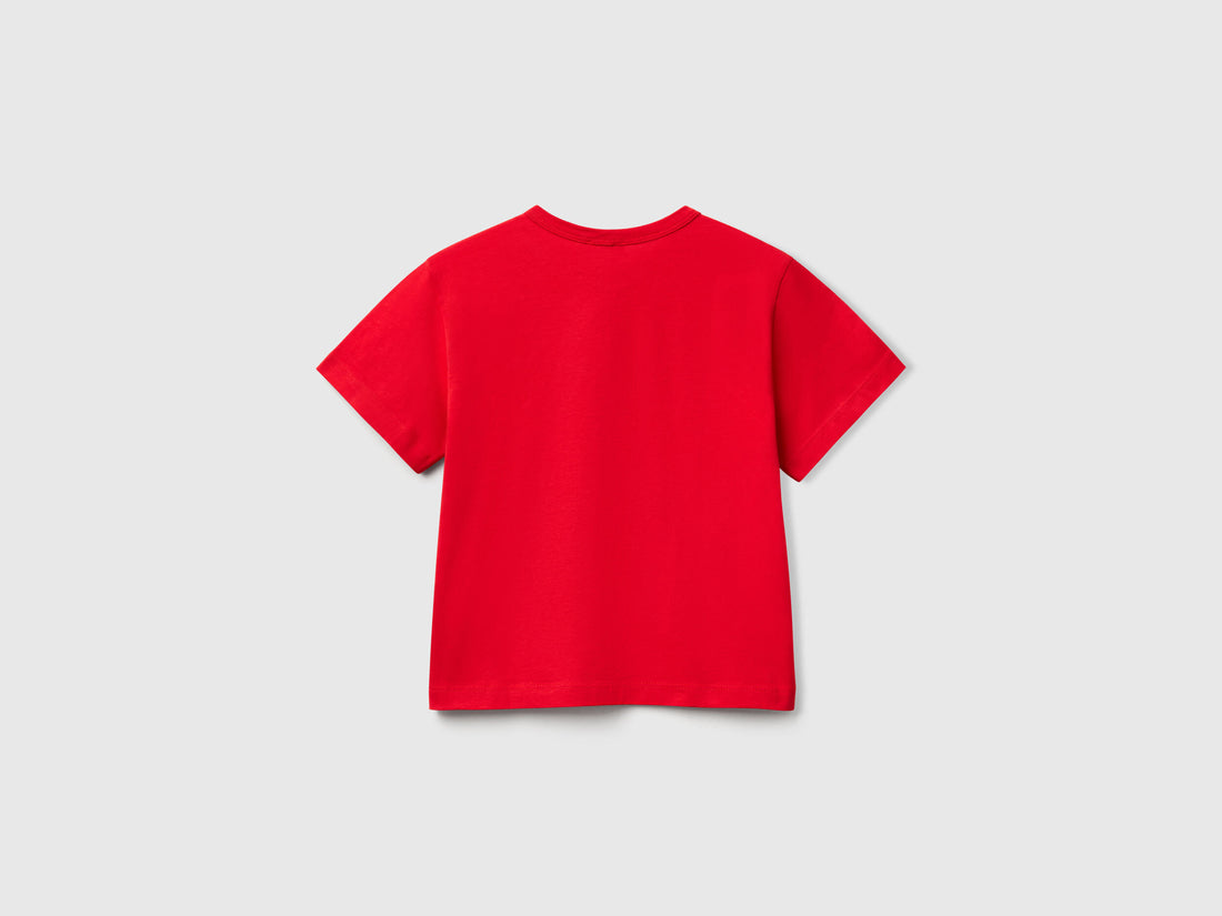 Benetton_T-Shirt with Neon Print_3JERG10JQ_19Q_02