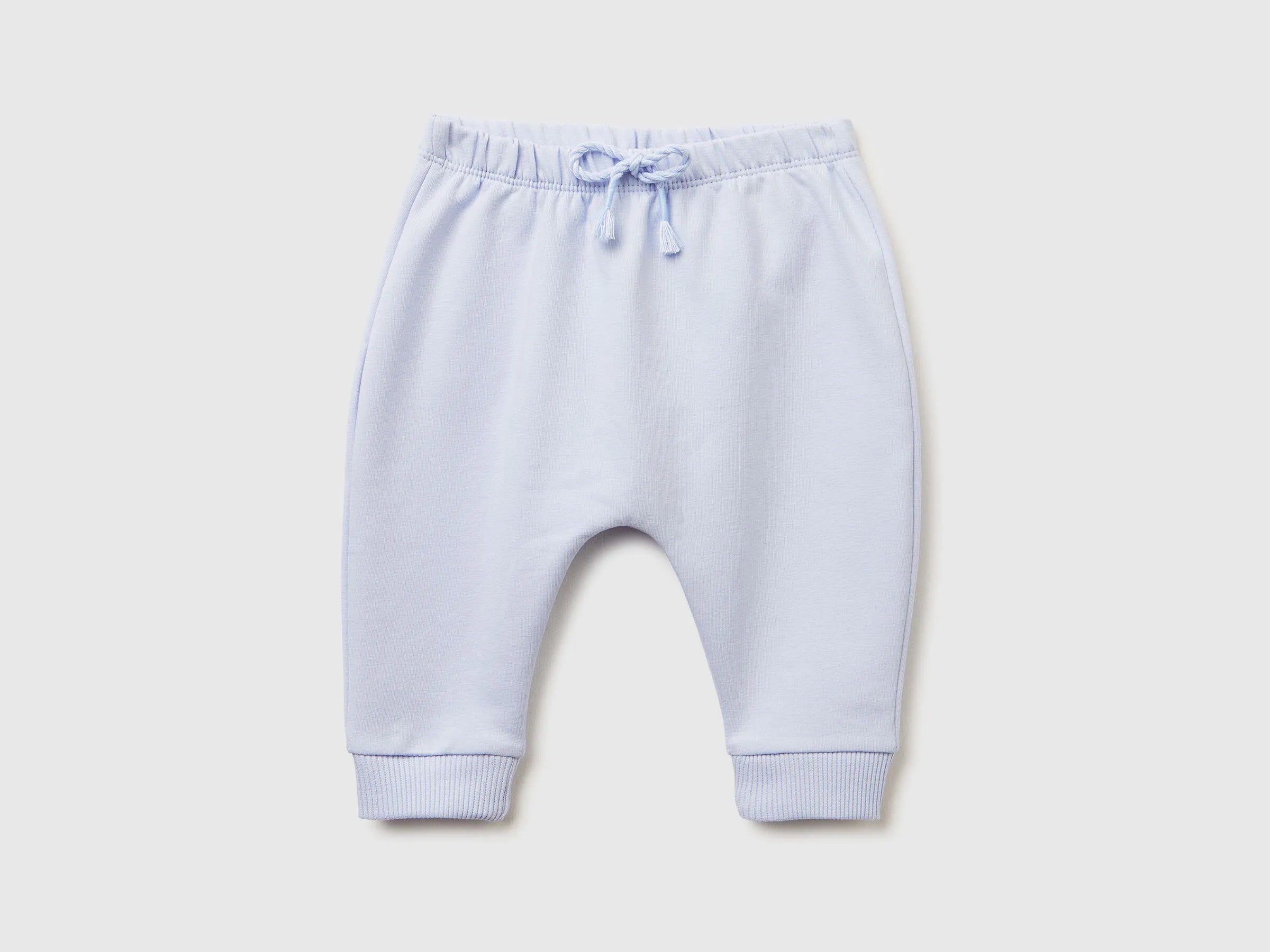 Benetton_Sky Blue_Warm Sweat Trousers with Pocket_3K1CAF02J_081_01