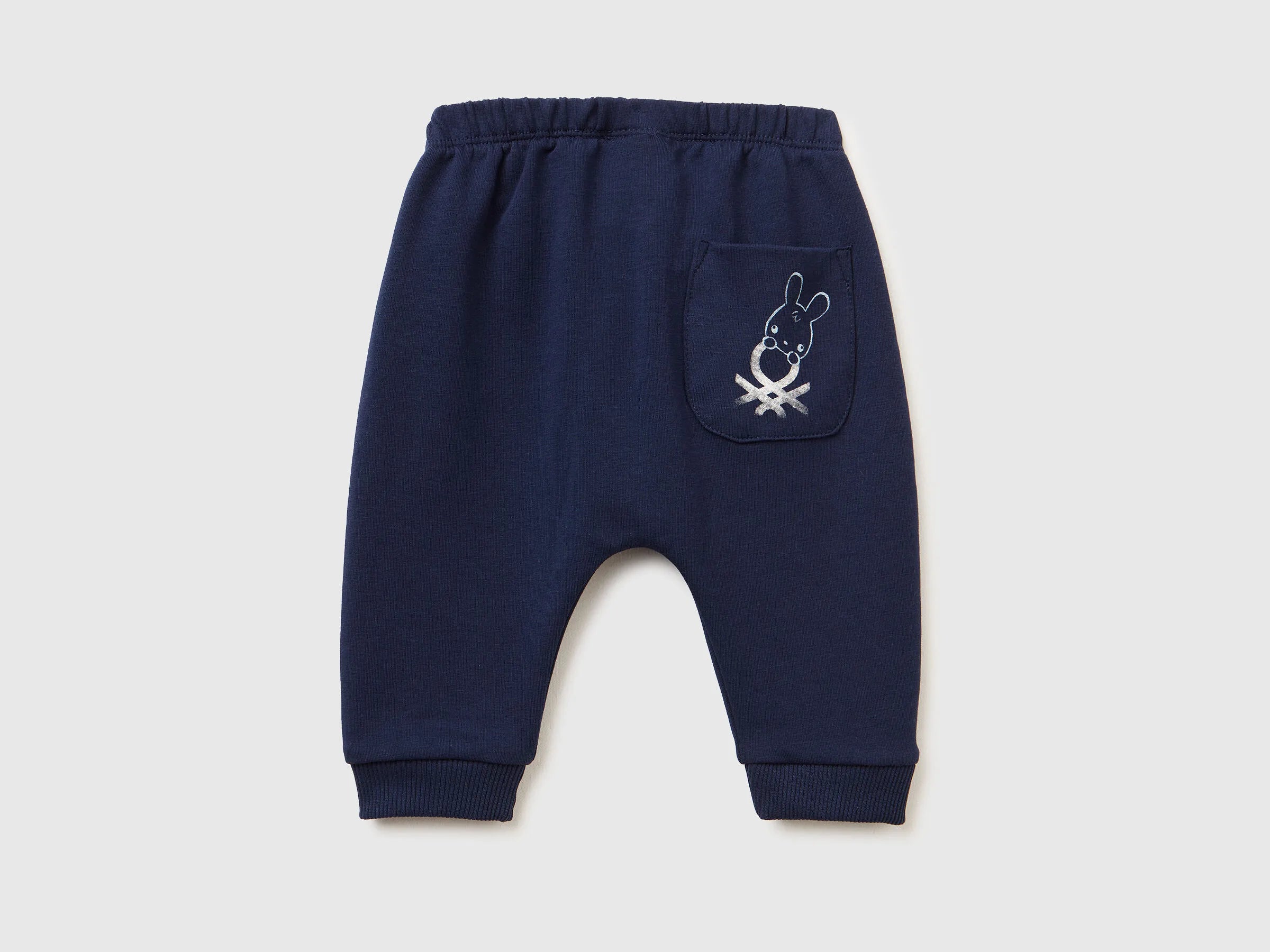 Benetton_Dark Blue_Warm Sweat Trousers with Pocket_3K1CAF02J_252_02