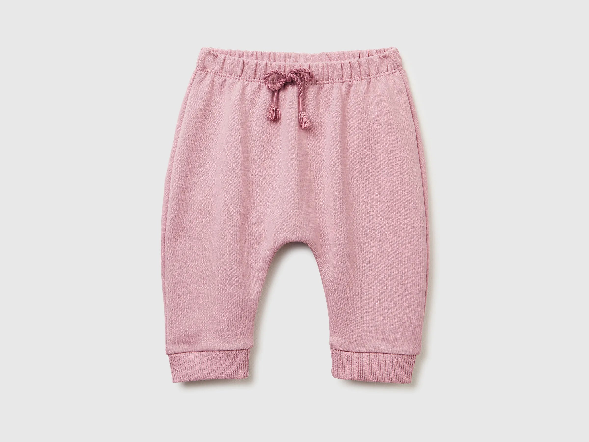 Benetton_Mauve_Warm Sweat Trousers with Pocket_3K1CAF02J_25U_01