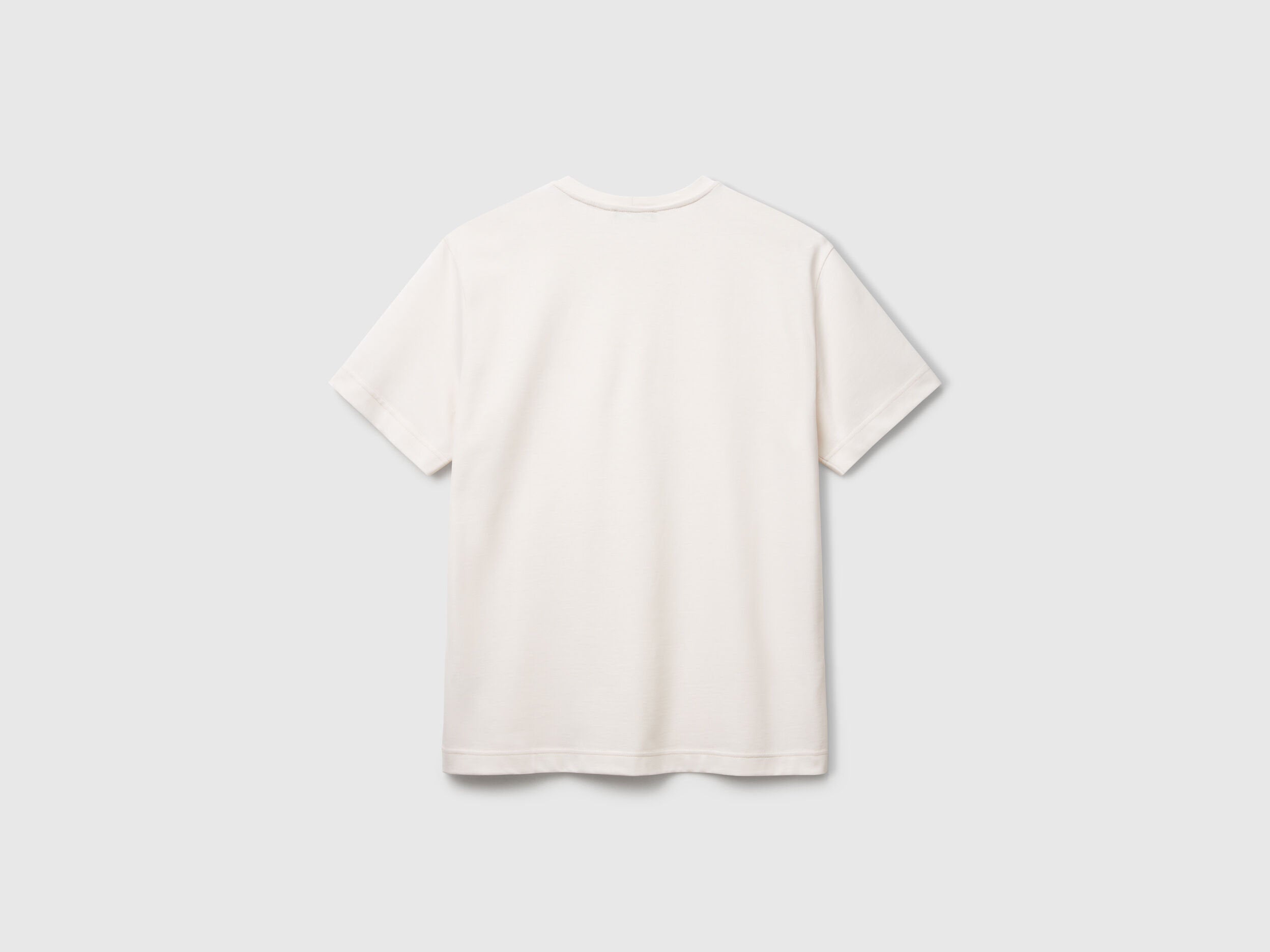 Benetton_T-Shirt in Micro Pique_3M4WU1088_6Z3_04
