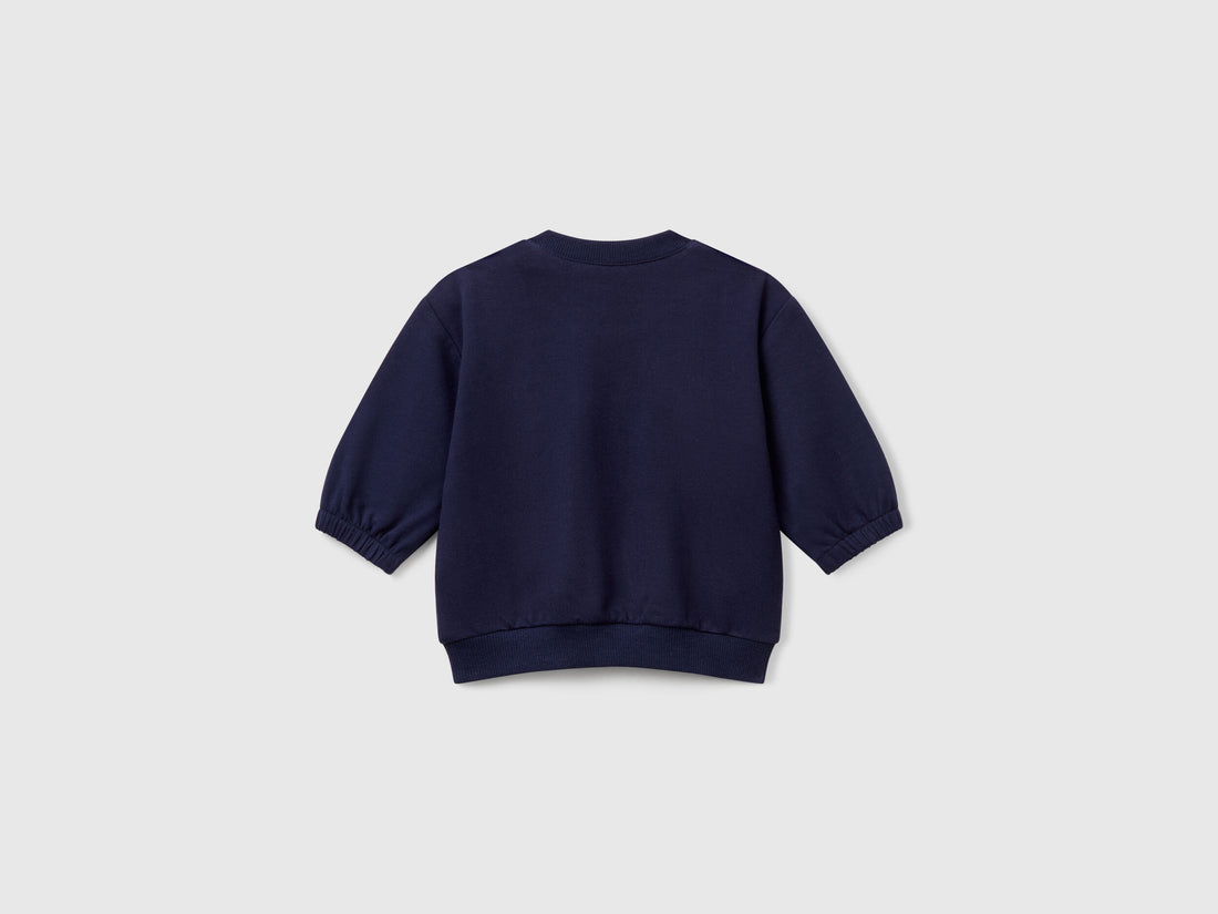 Benetton_Blue_Sweatshirt with Embroidery and Patches_3MDSA1061_252_02