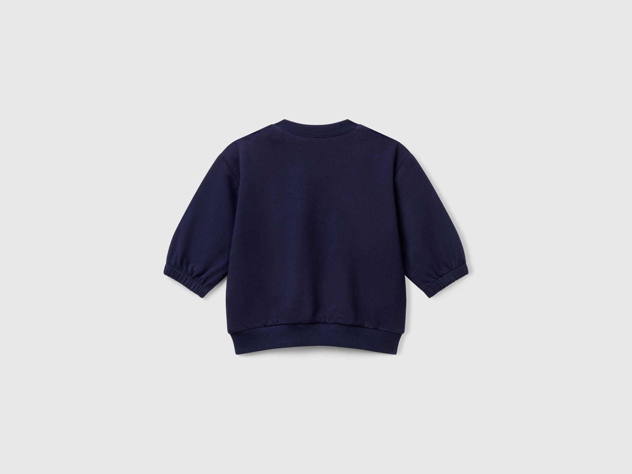 Benetton_Blue_Sweatshirt with Embroidery and Patches_3MDSA1061_252_02