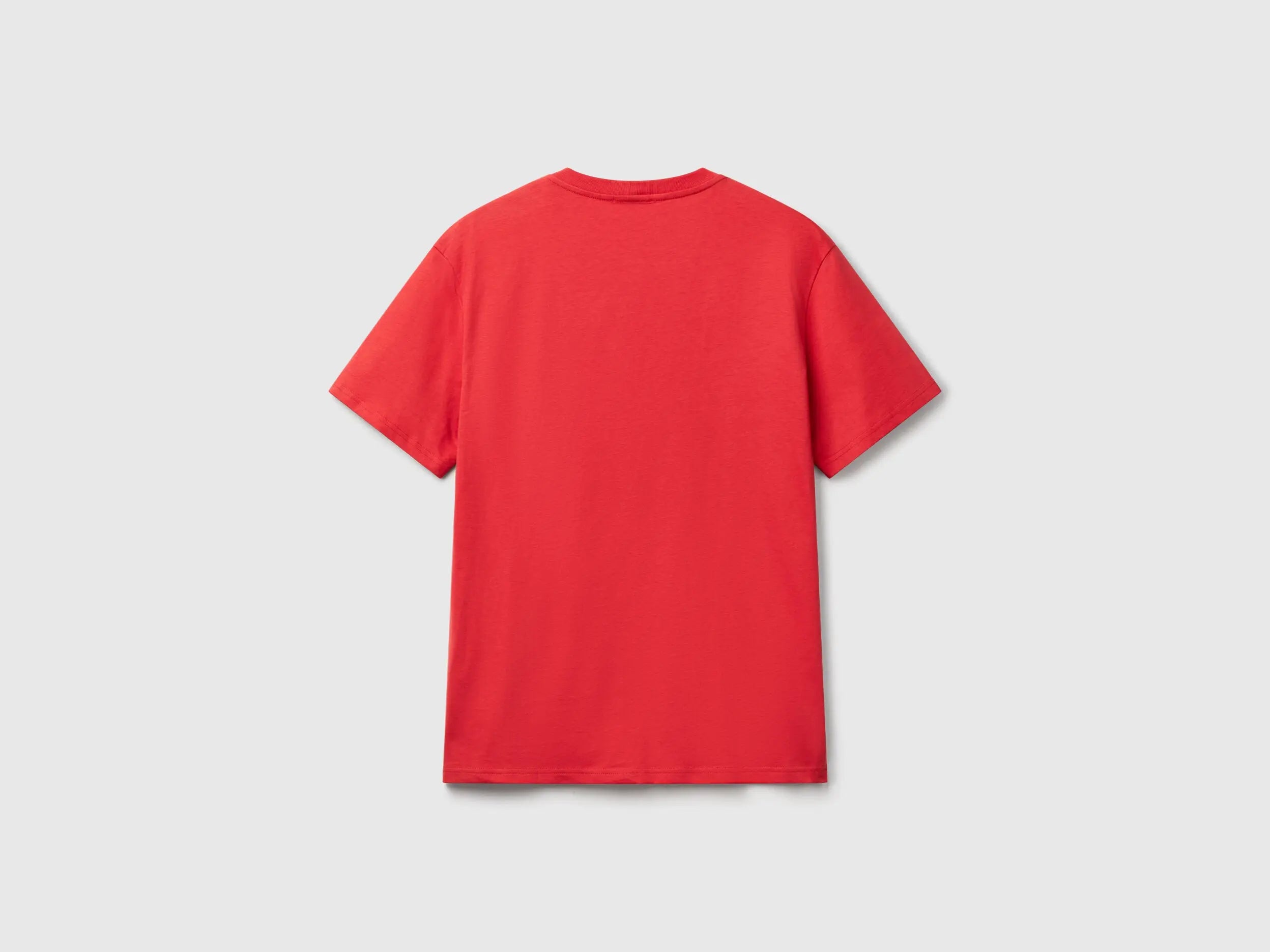 Benetton_Cotton Basic T-Shirt_3MI5J1AF7_736_04