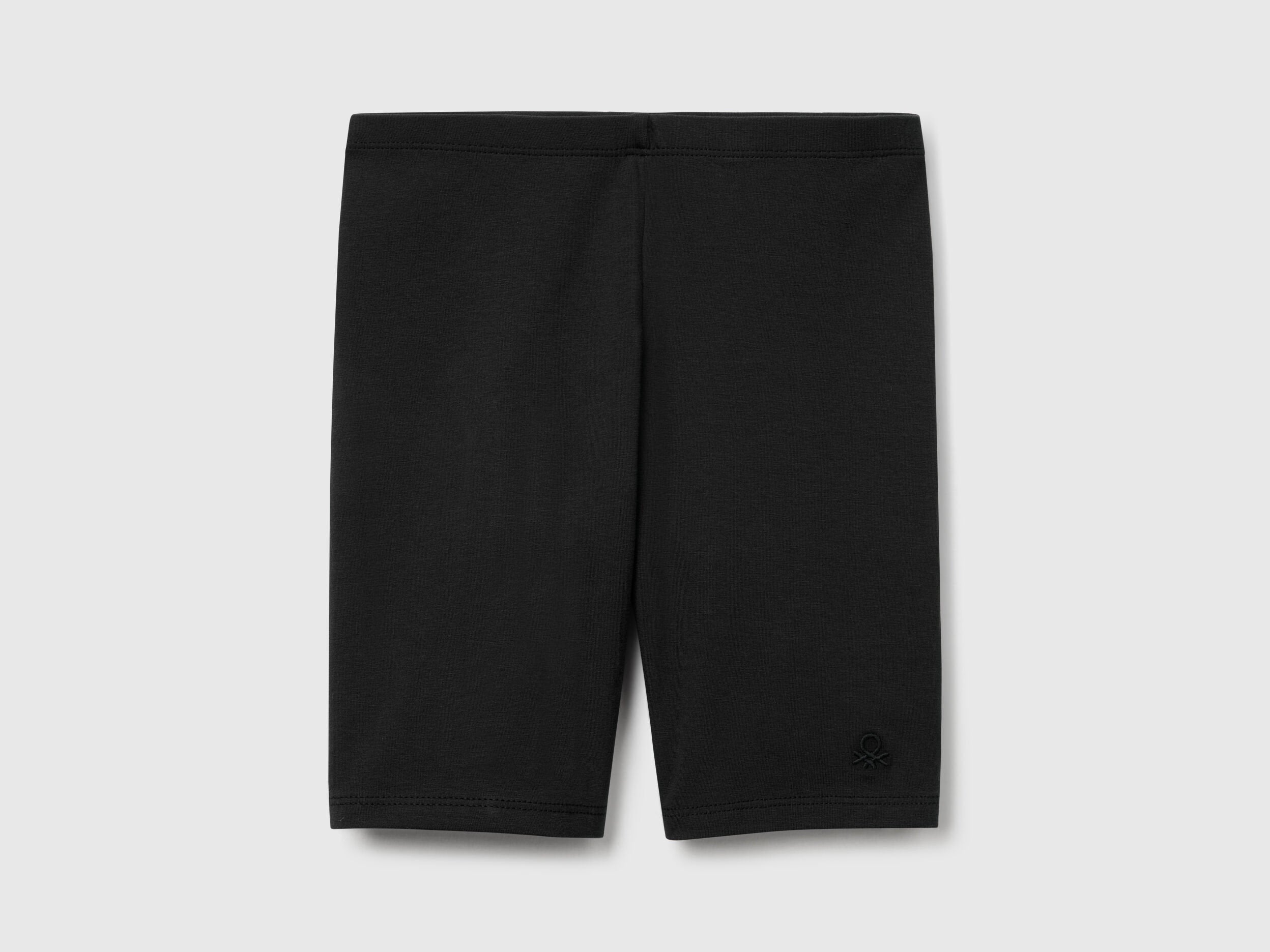 Beneton_Short Leggings in Stretch Cotton_3MT1C901D_100_01